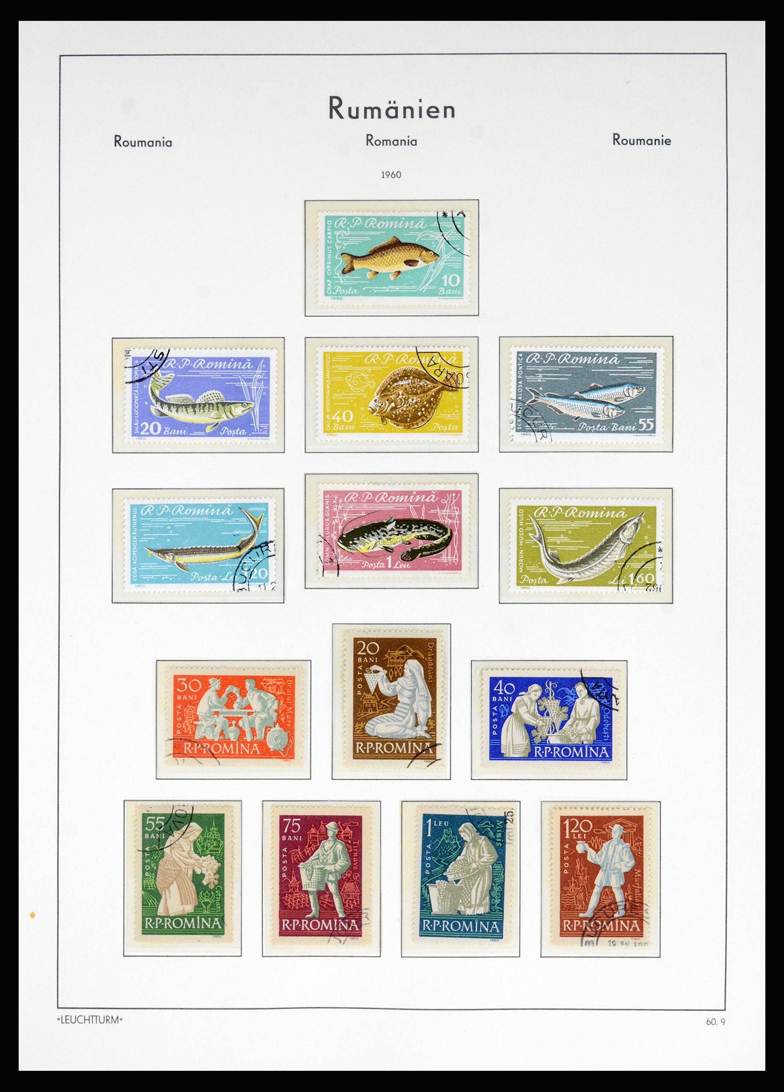 37128 142 - Postzegelverzameling 37128 Roemenië 1865-1965.