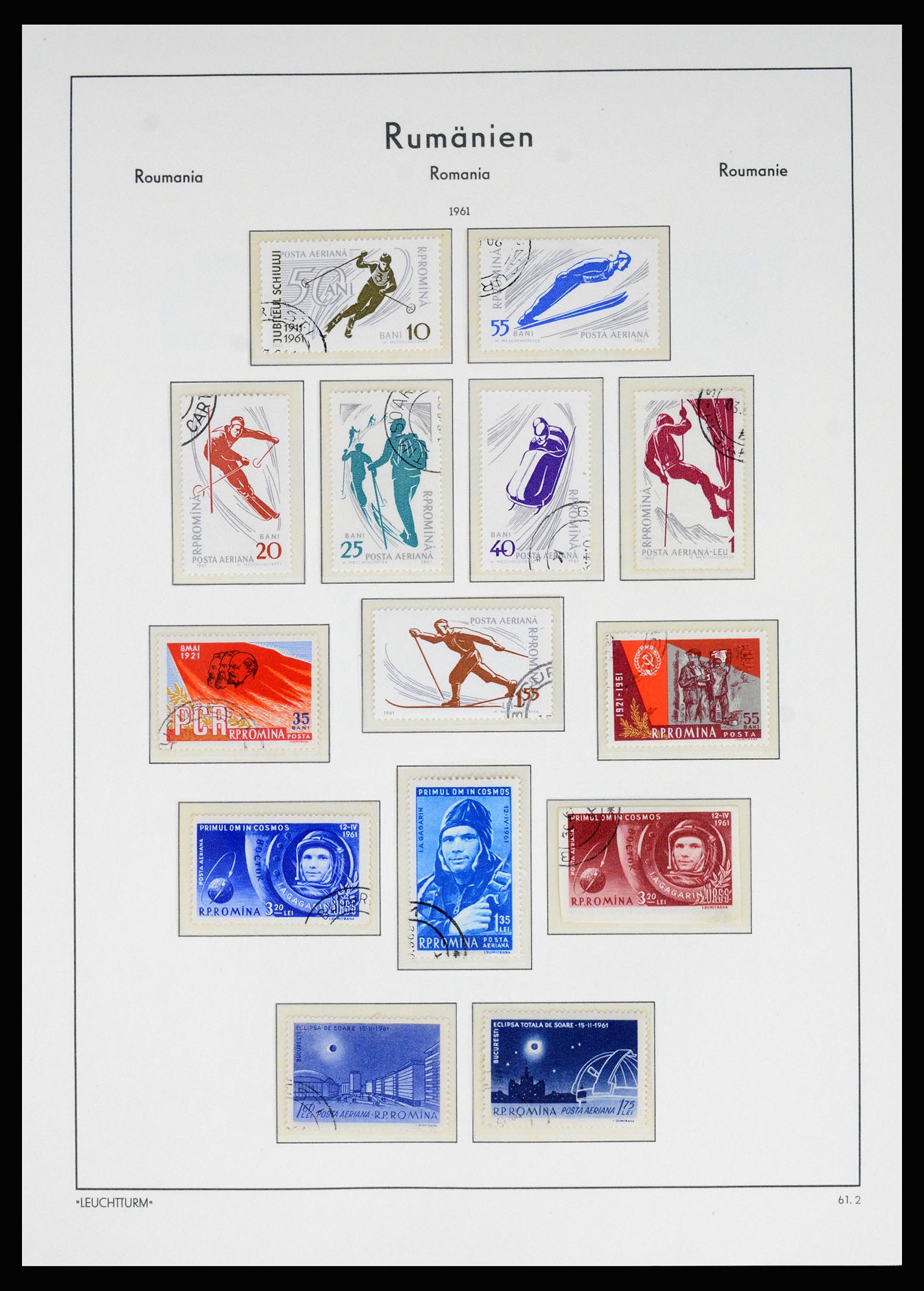 37128 145 - Postzegelverzameling 37128 Roemenië 1865-1965.