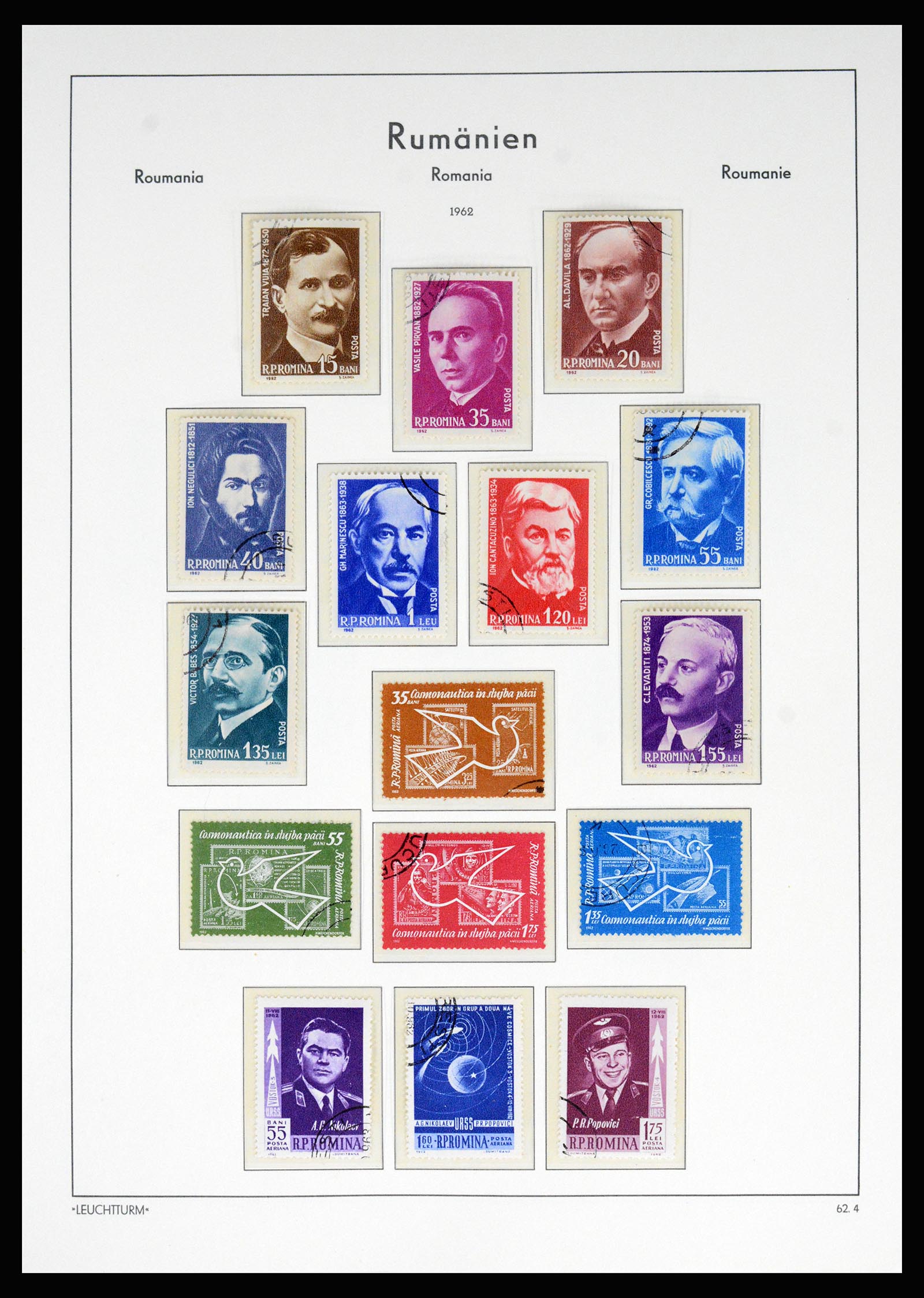 37128 158 - Postzegelverzameling 37128 Roemenië 1865-1965.