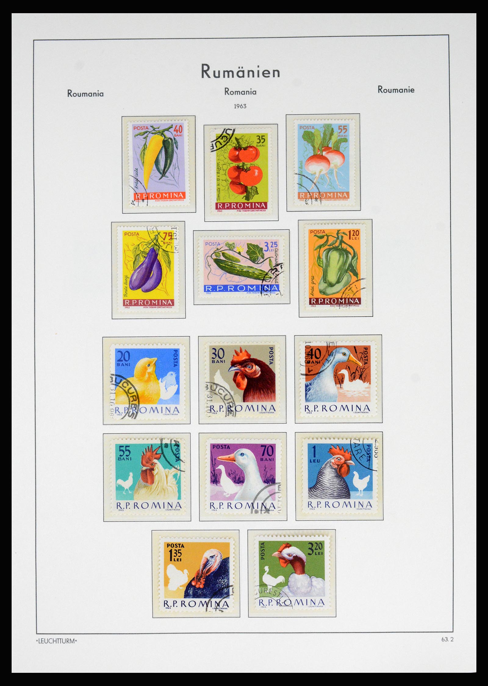 37128 162 - Postzegelverzameling 37128 Roemenië 1865-1965.