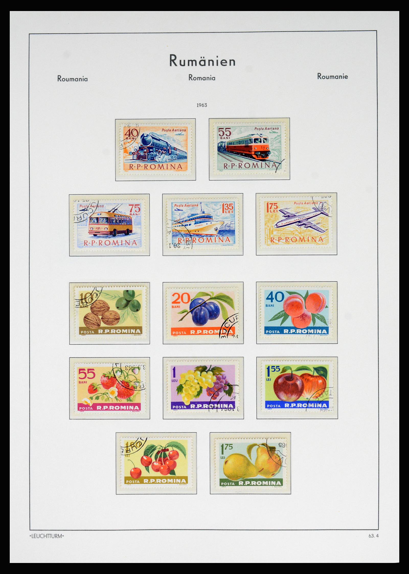 37128 164 - Postzegelverzameling 37128 Roemenië 1865-1965.