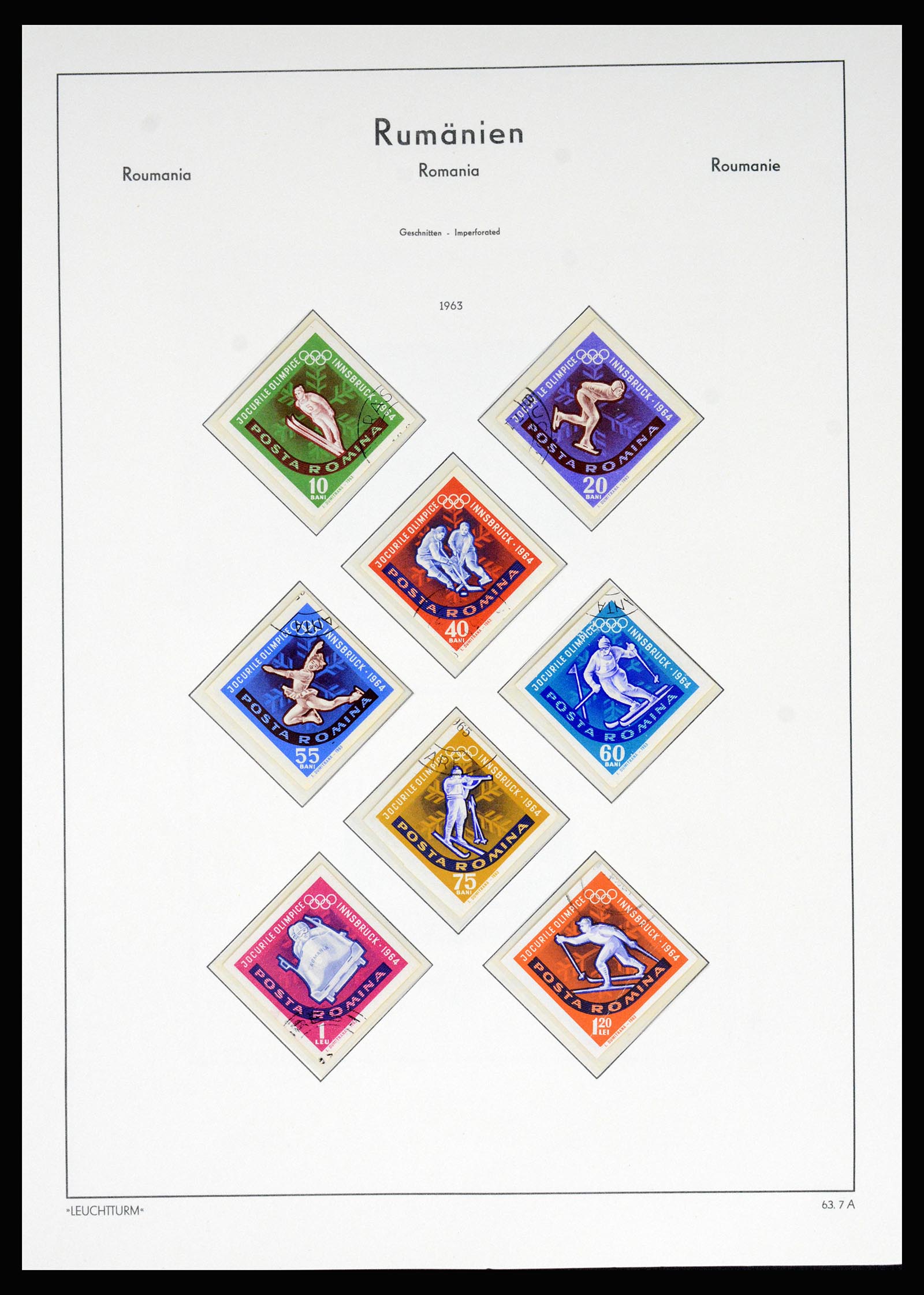 37128 168 - Postzegelverzameling 37128 Roemenië 1865-1965.