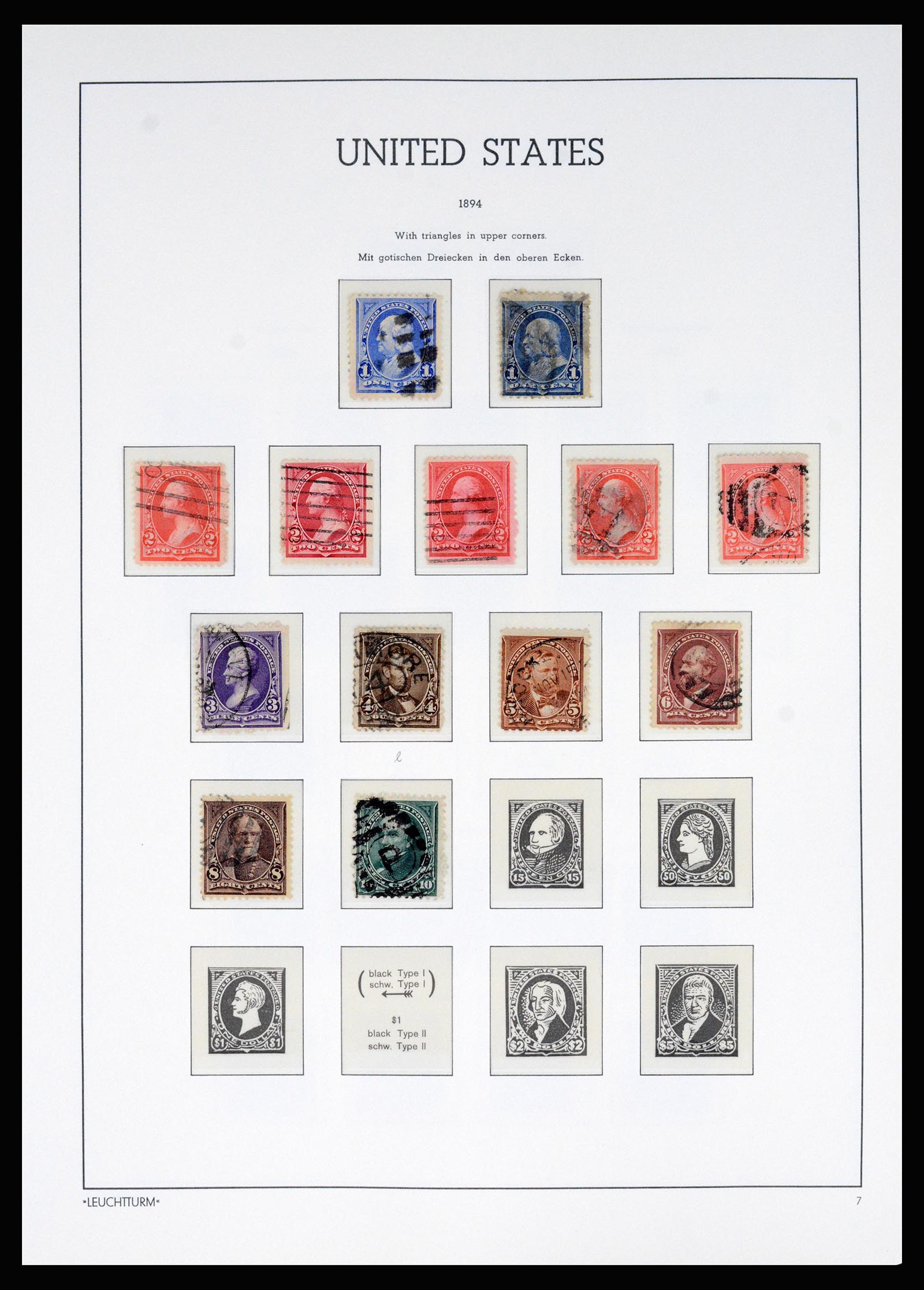 37129 010 - Postzegelverzameling 37129 USA 1851-1990.