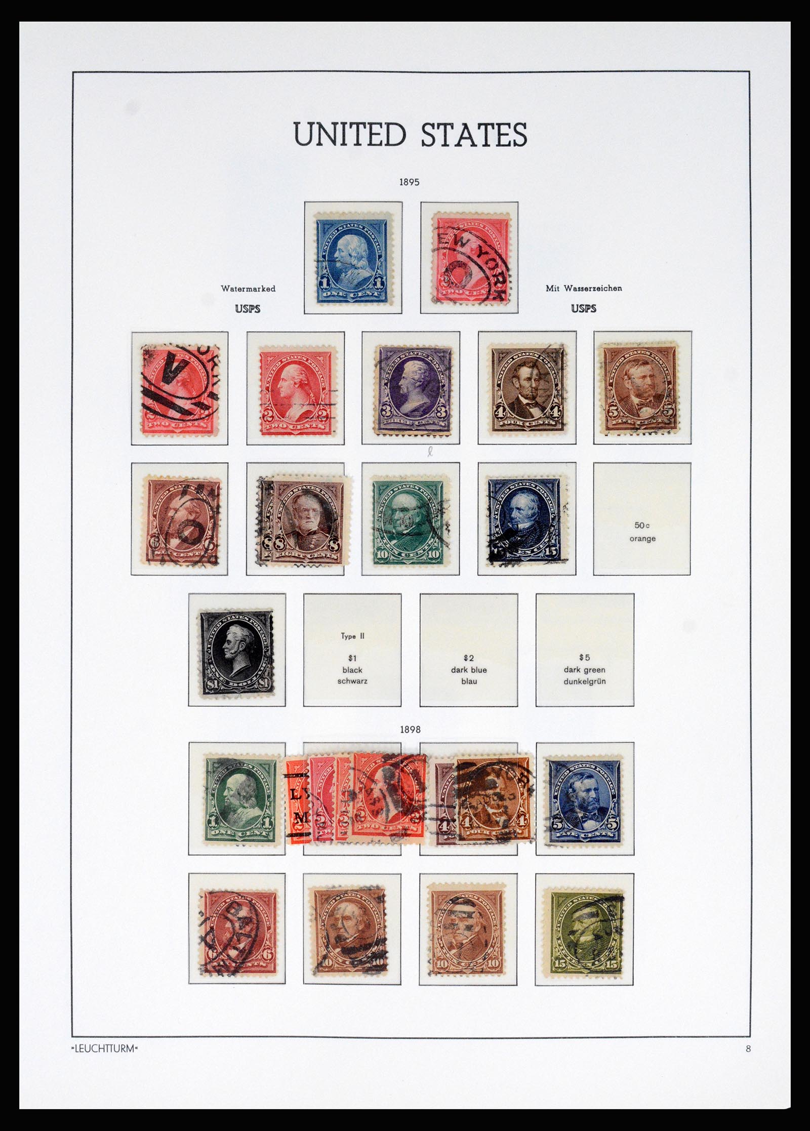 37129 011 - Postzegelverzameling 37129 USA 1851-1990.