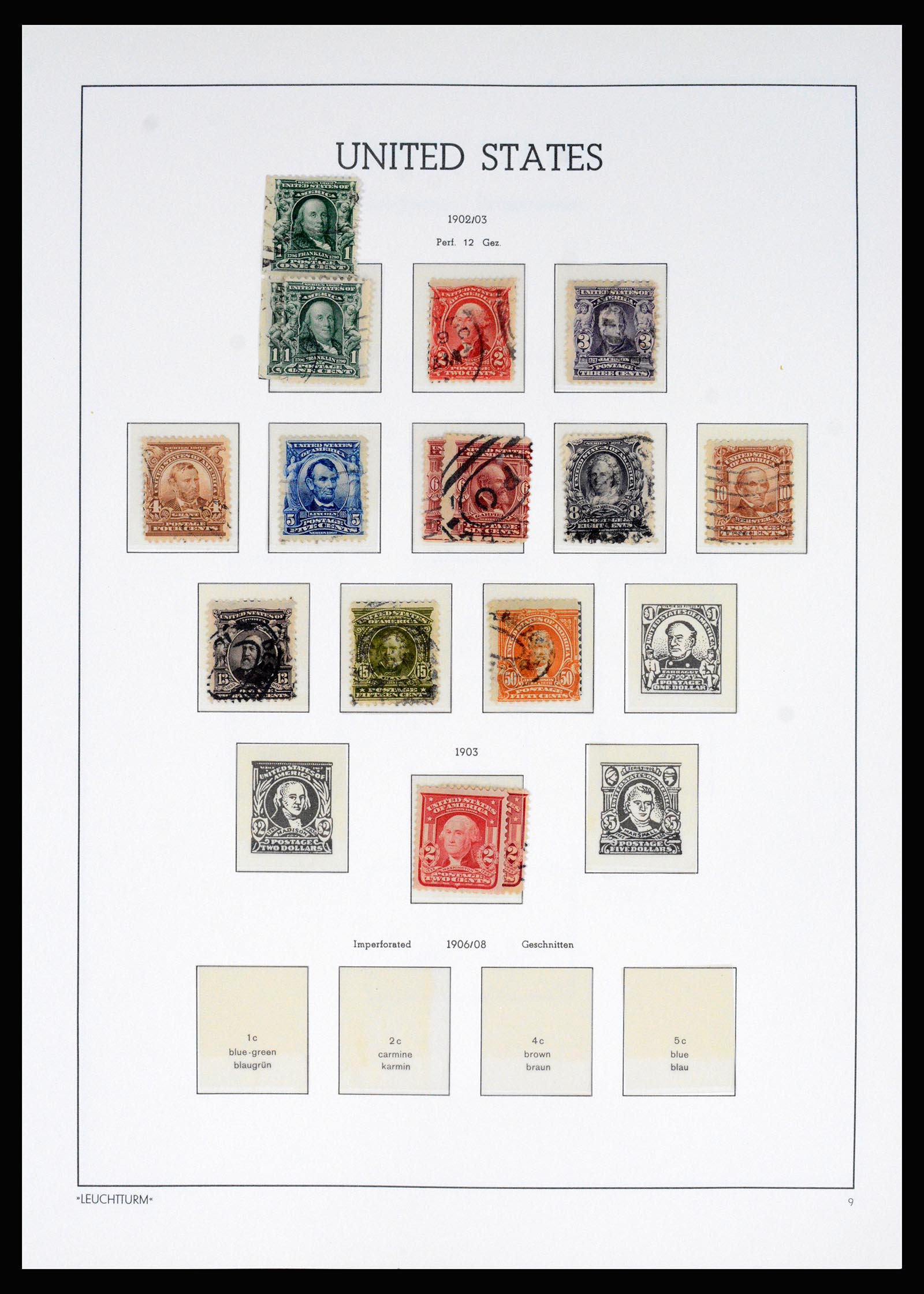 37129 012 - Postzegelverzameling 37129 USA 1851-1990.