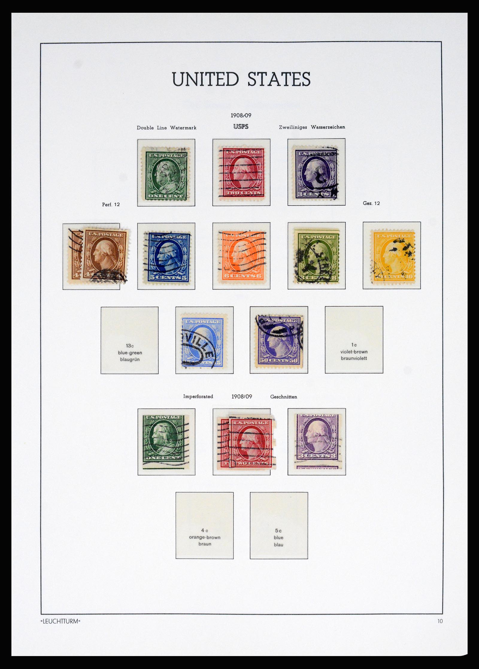 37129 013 - Postzegelverzameling 37129 USA 1851-1990.