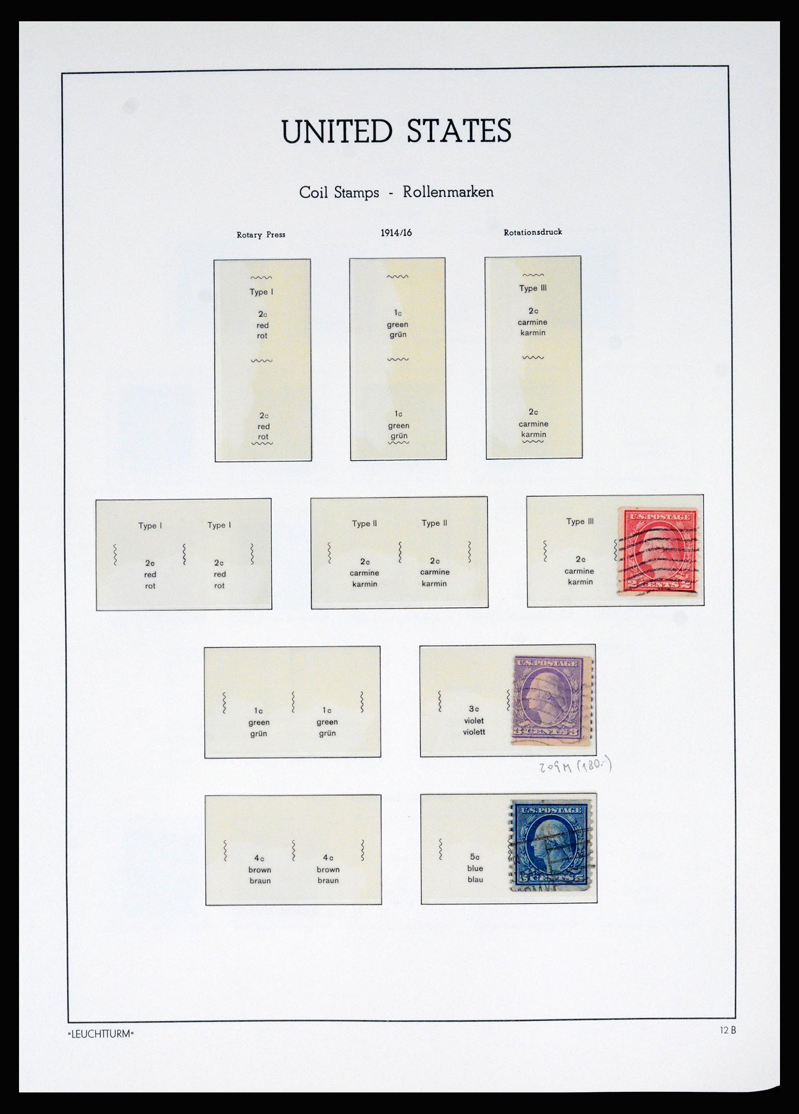 37129 017 - Postzegelverzameling 37129 USA 1851-1990.