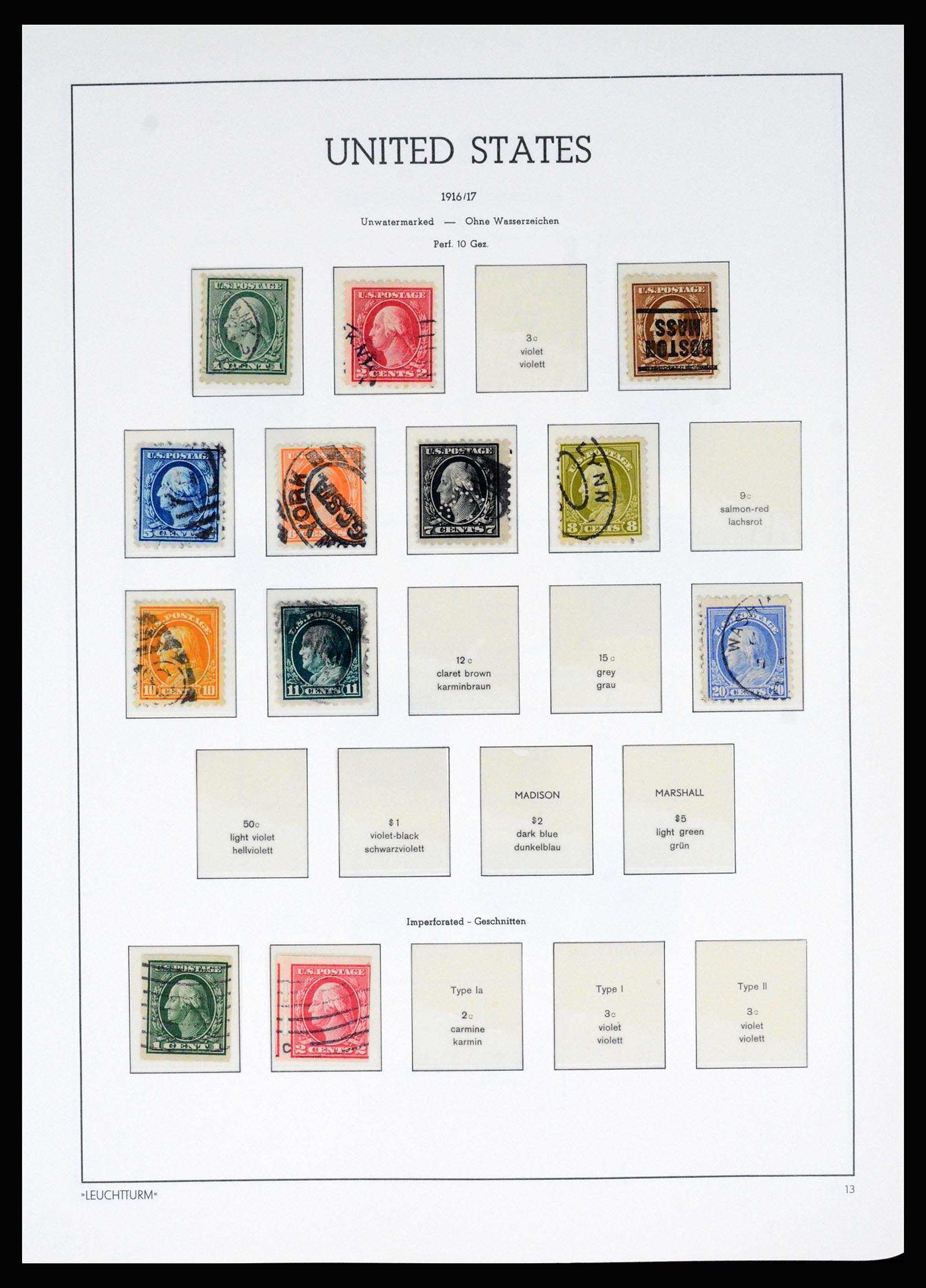 37129 018 - Postzegelverzameling 37129 USA 1851-1990.
