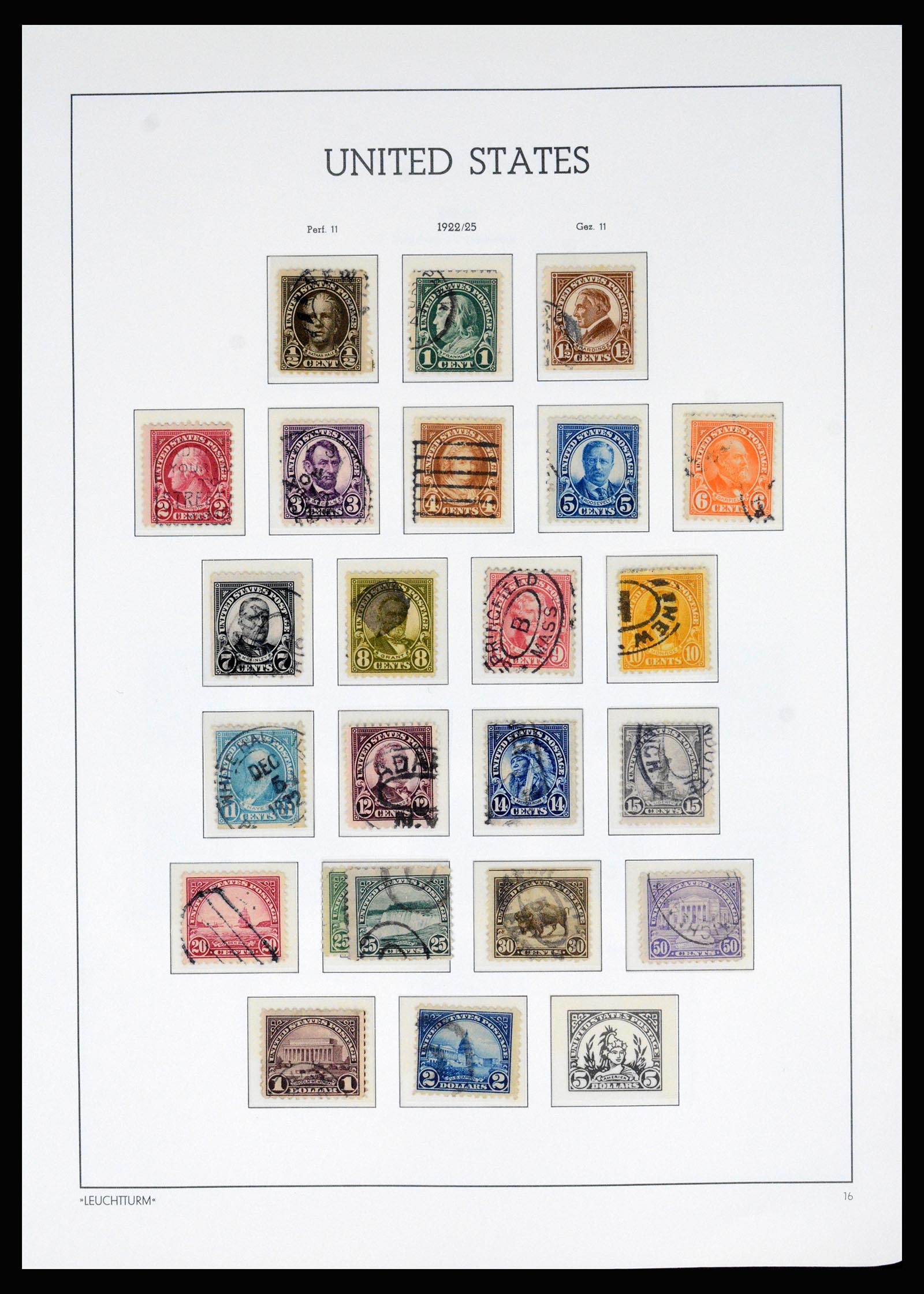 37129 023 - Postzegelverzameling 37129 USA 1851-1990.