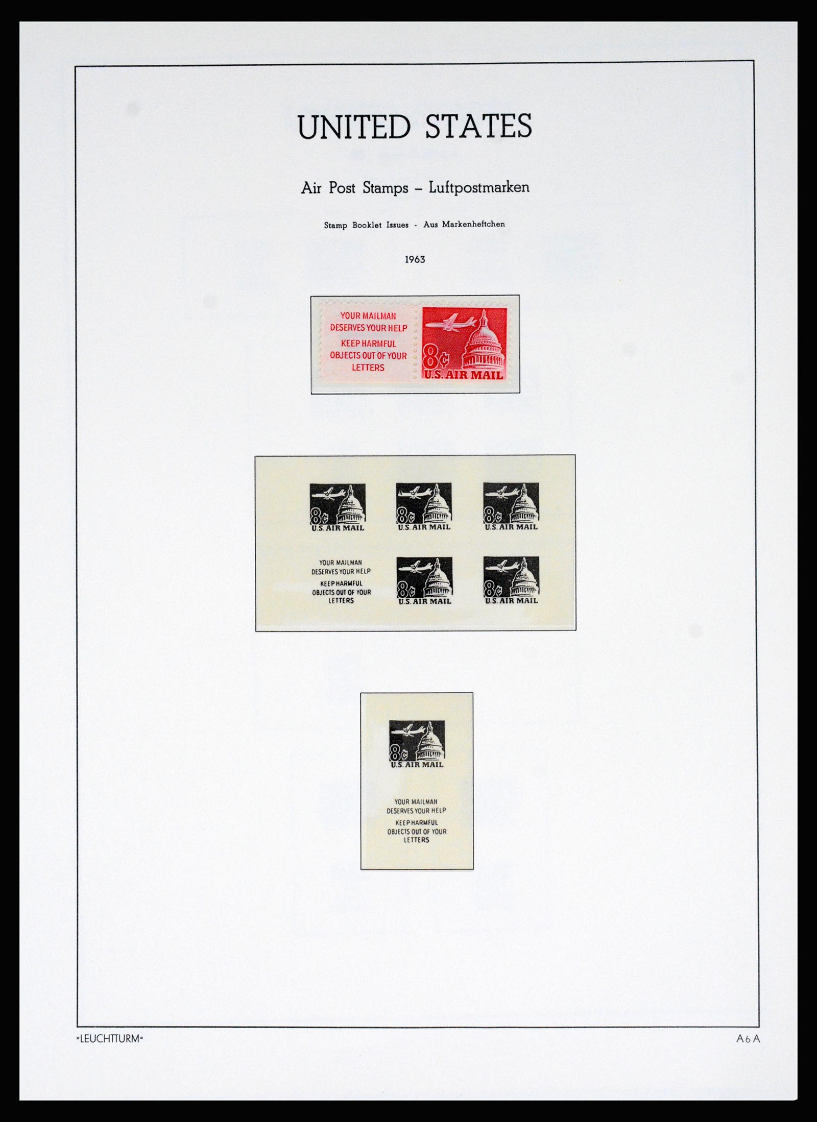 37129 069 - Postzegelverzameling 37129 USA 1851-1990.