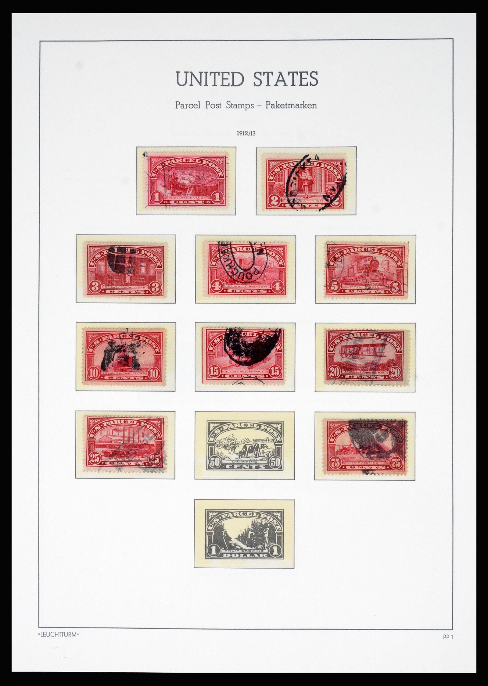 37129 088 - Postzegelverzameling 37129 USA 1851-1990.
