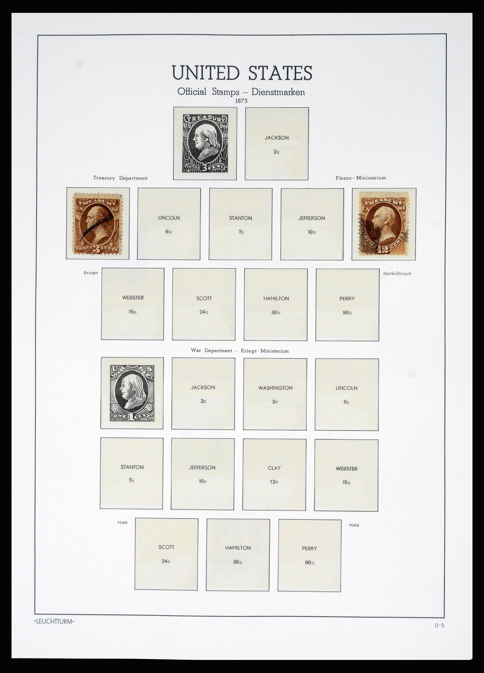 37129 091 - Postzegelverzameling 37129 USA 1851-1990.
