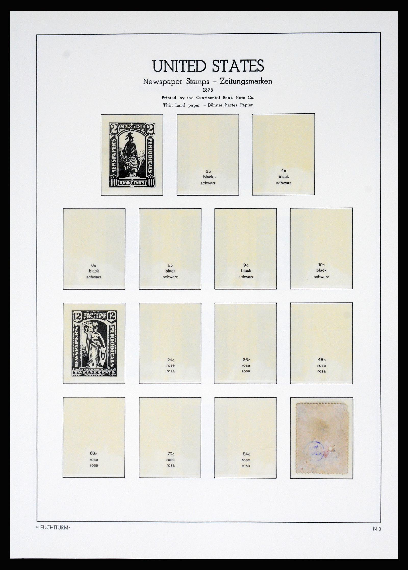 37129 094 - Postzegelverzameling 37129 USA 1851-1990.