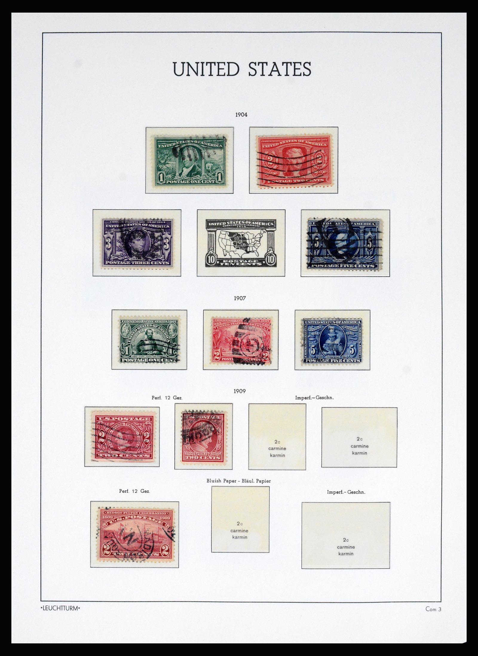 37129 098 - Postzegelverzameling 37129 USA 1851-1990.