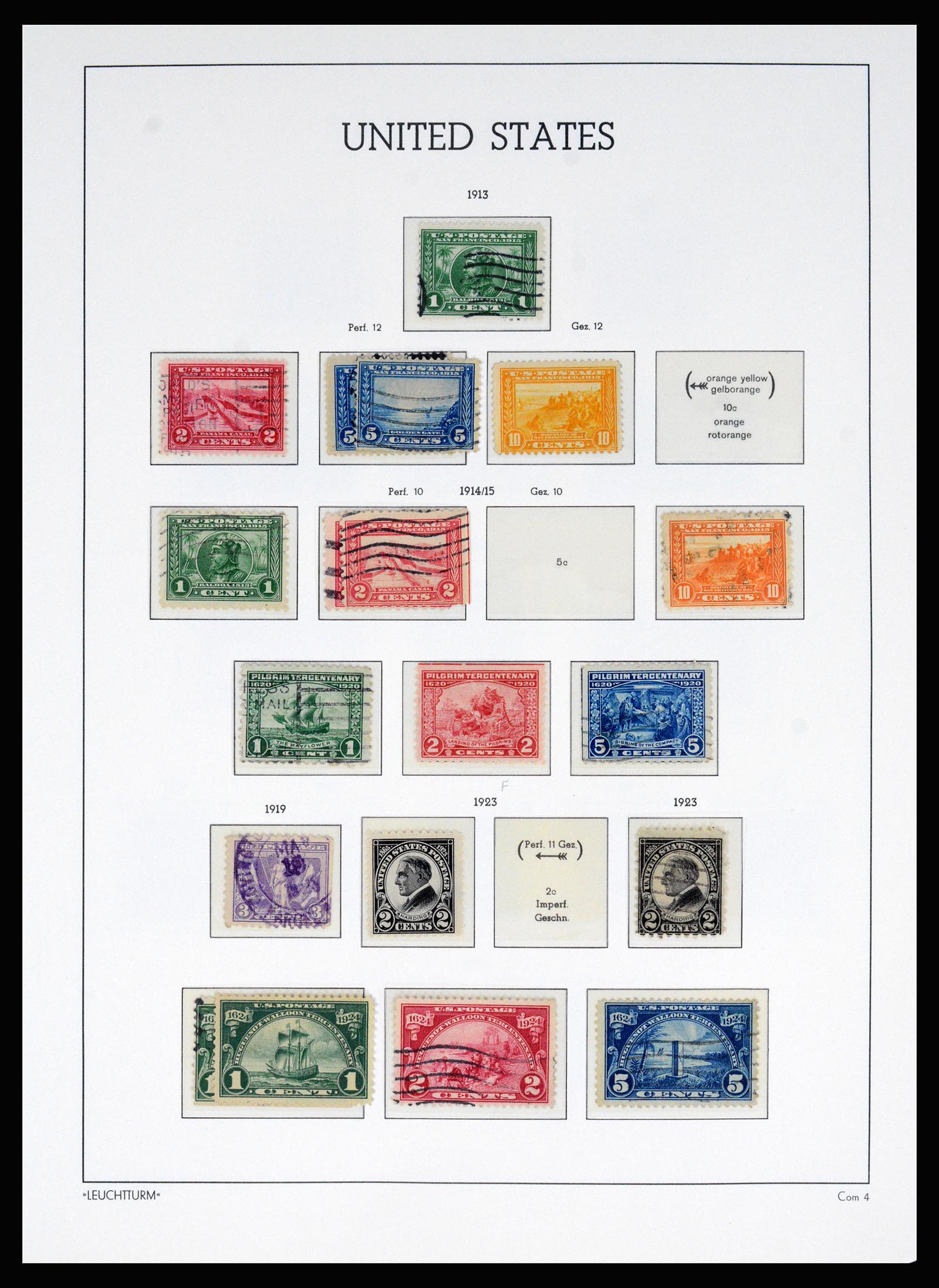 37129 099 - Postzegelverzameling 37129 USA 1851-1990.