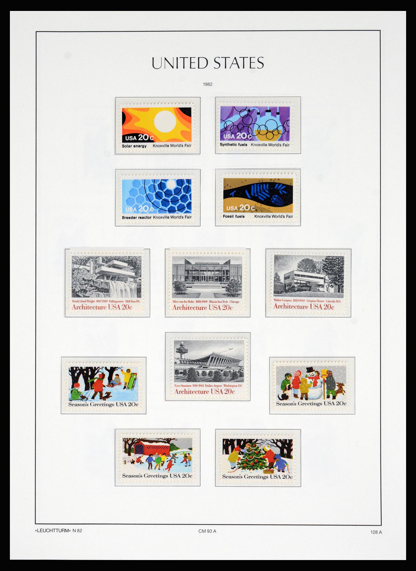37129 208 - Postzegelverzameling 37129 USA 1851-1990.