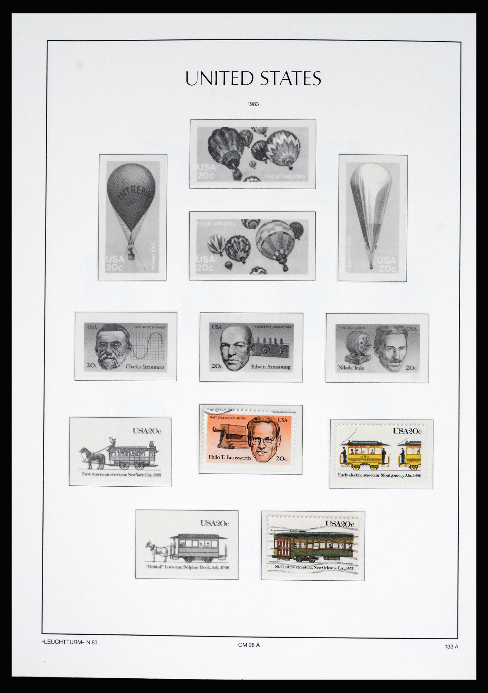 37129 212 - Postzegelverzameling 37129 USA 1851-1990.