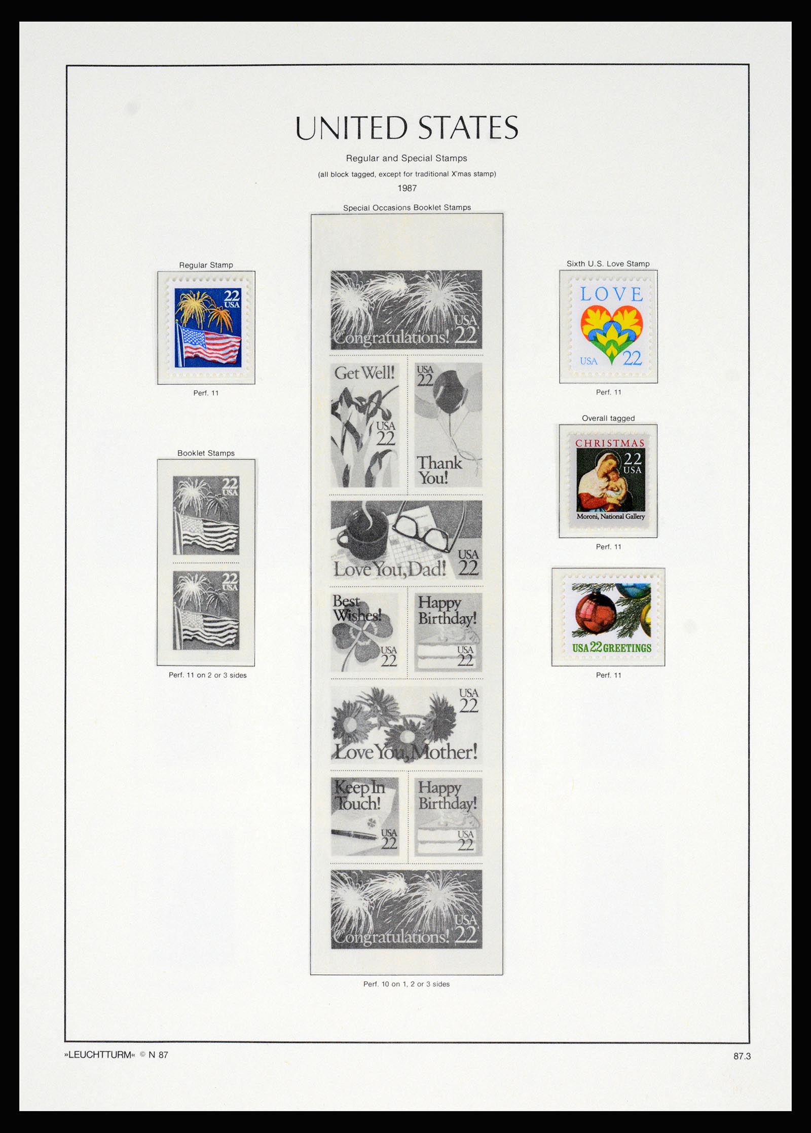 37129 224 - Postzegelverzameling 37129 USA 1851-1990.