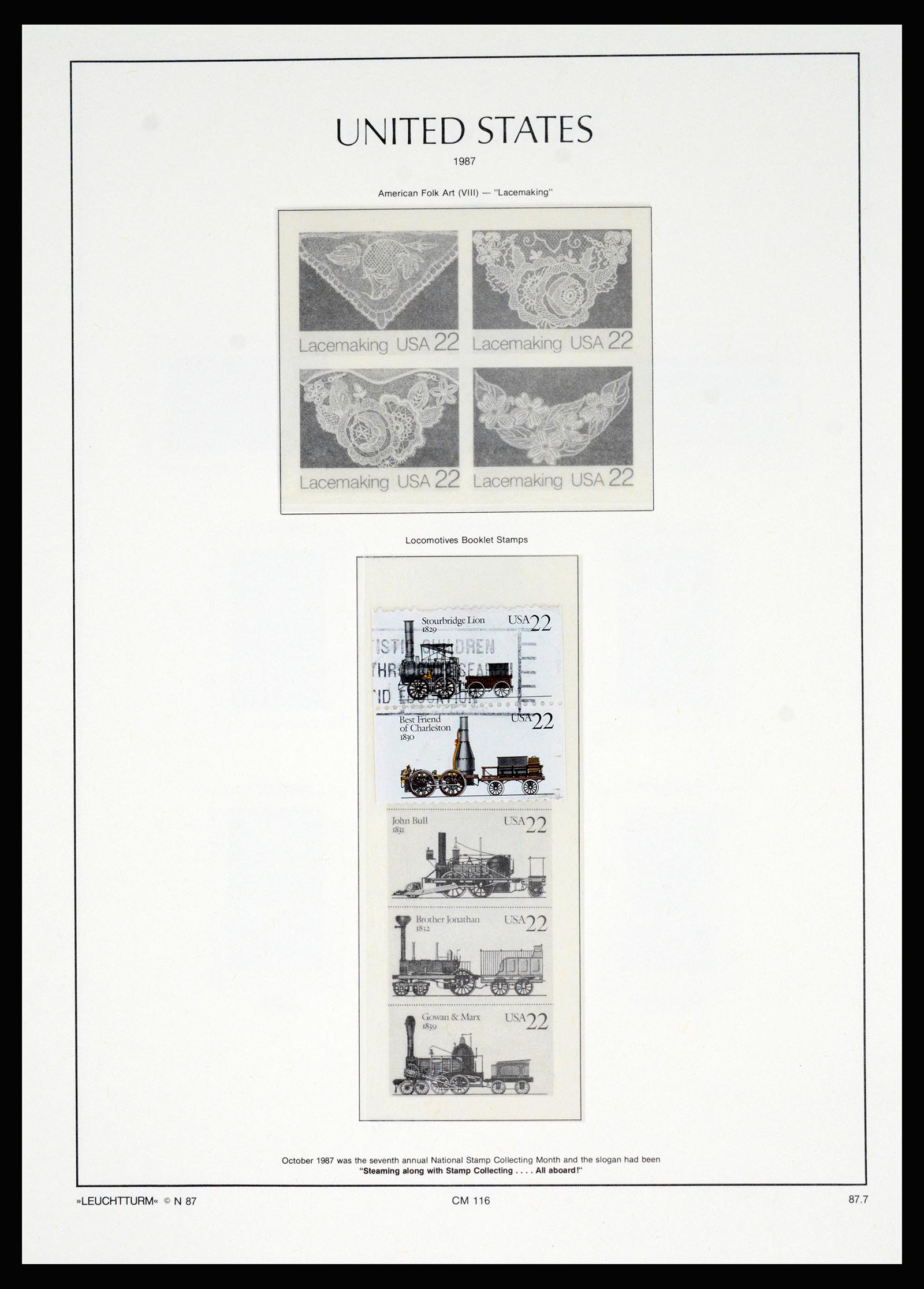 37129 226 - Postzegelverzameling 37129 USA 1851-1990.