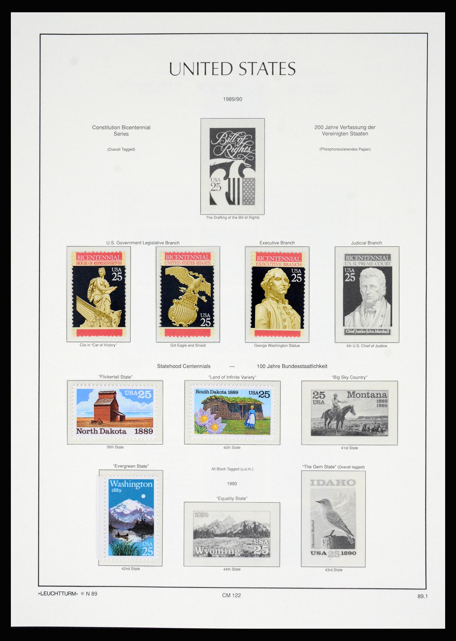 37129 233 - Postzegelverzameling 37129 USA 1851-1990.