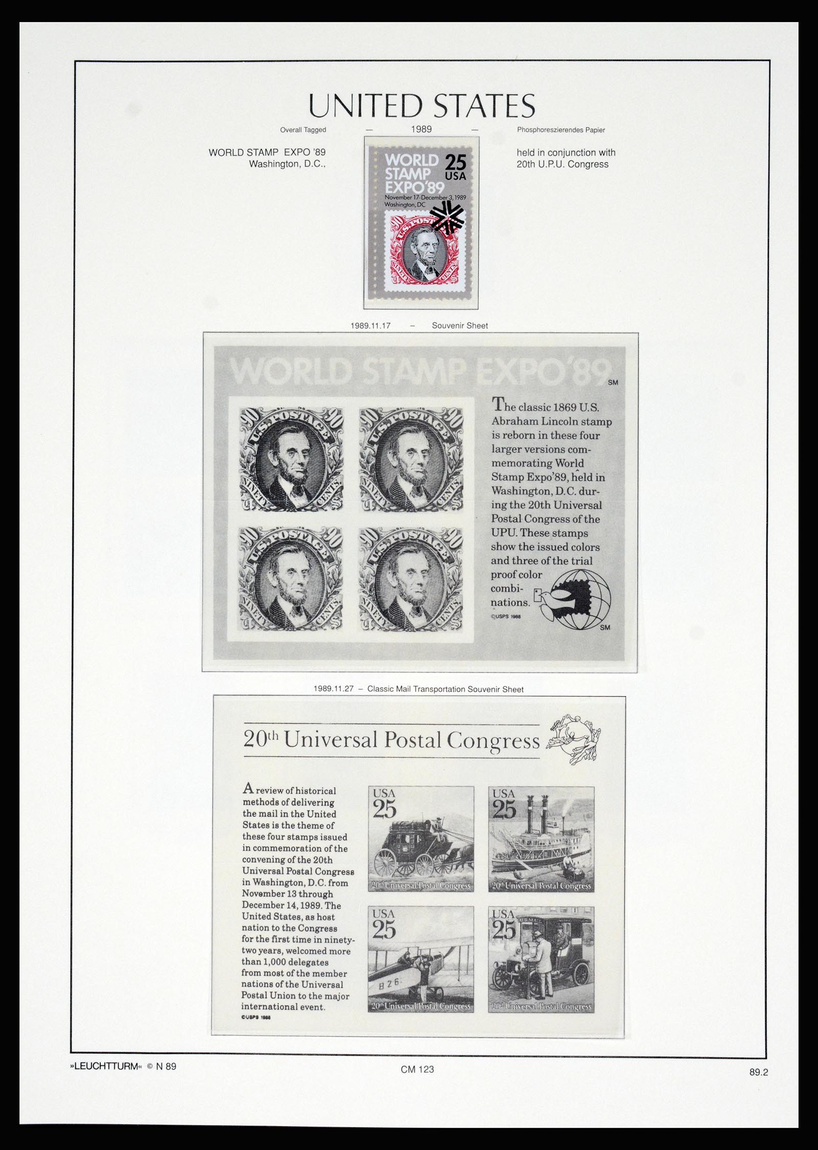 37129 234 - Postzegelverzameling 37129 USA 1851-1990.