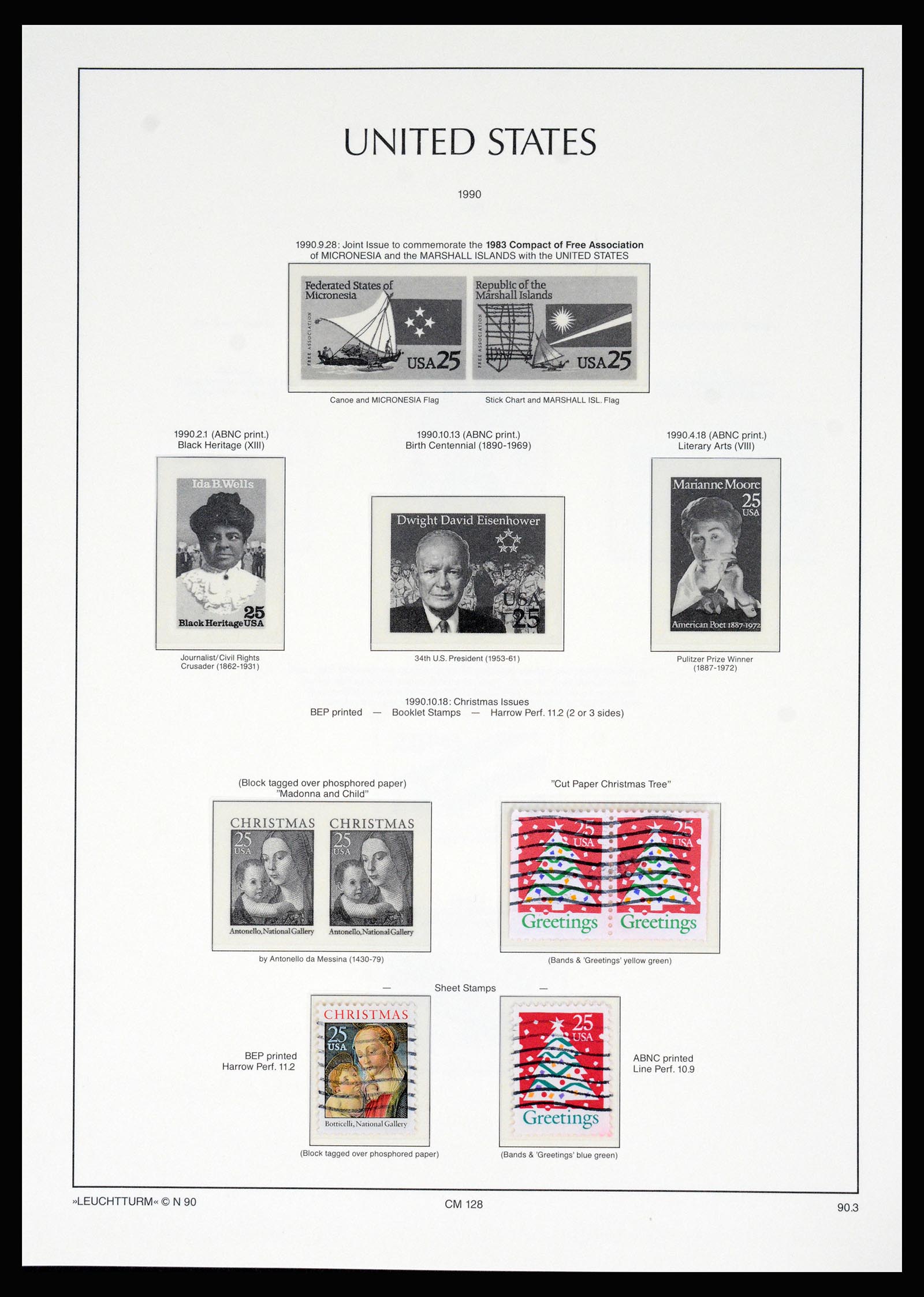 37129 239 - Postzegelverzameling 37129 USA 1851-1990.