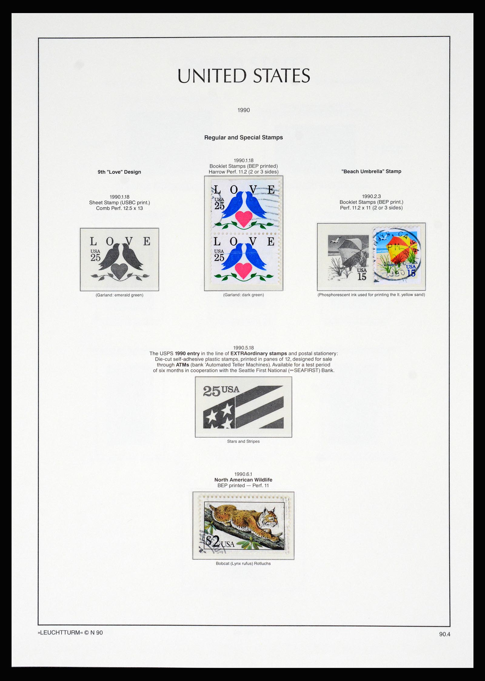 37129 240 - Postzegelverzameling 37129 USA 1851-1990.
