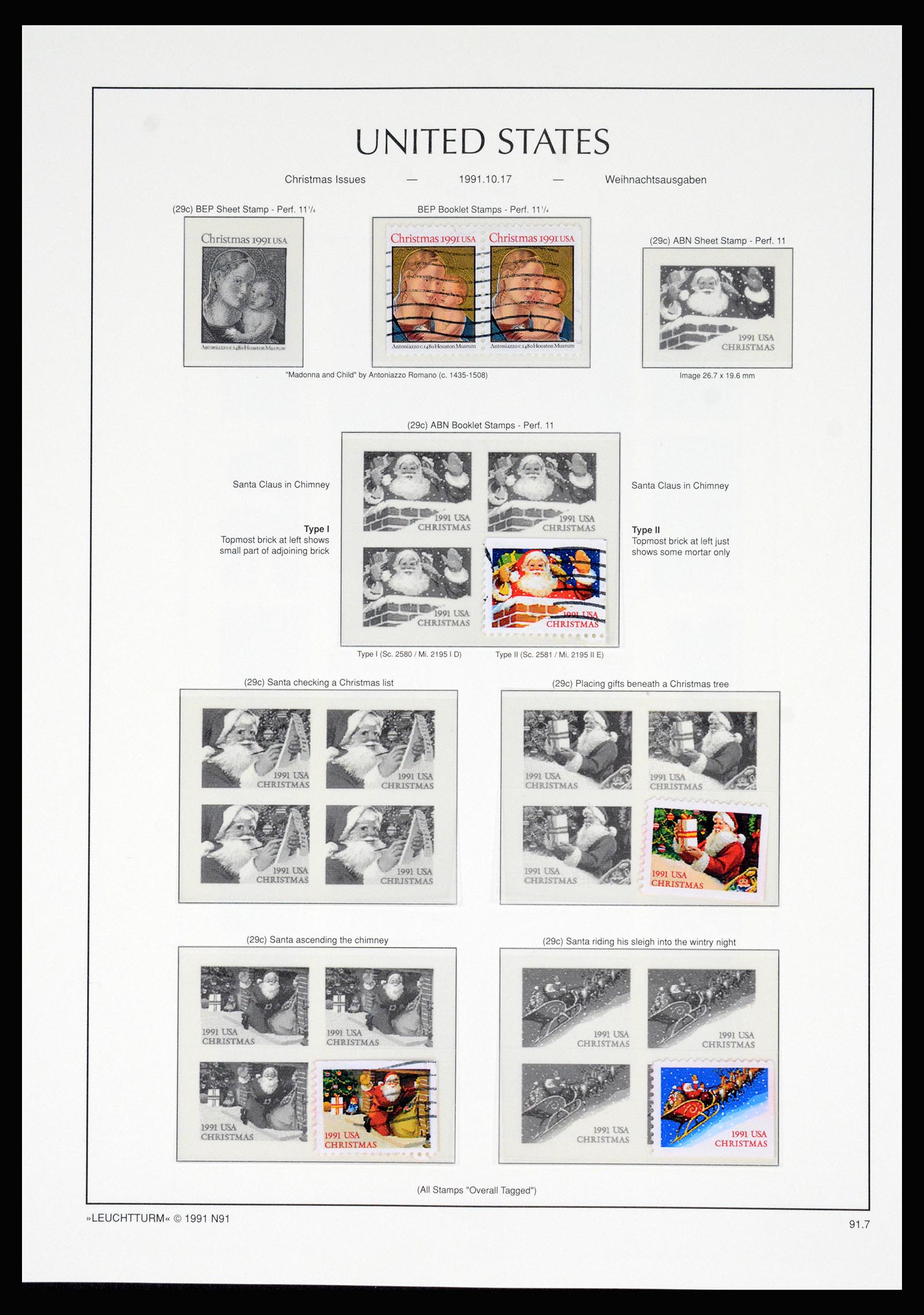 37129 242 - Postzegelverzameling 37129 USA 1851-1990.
