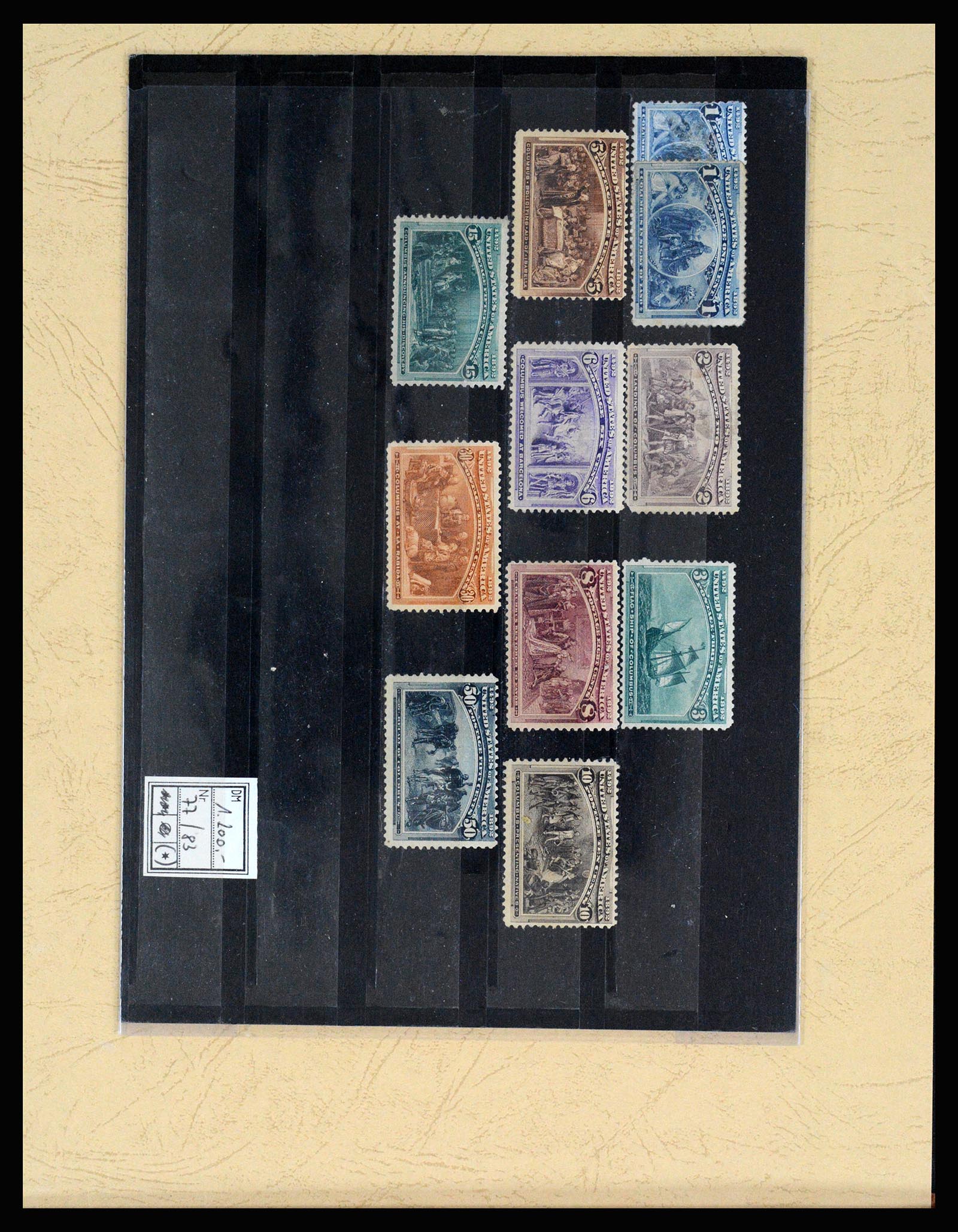 37131 001 - Stamp collection 37131 USA 1851-1990.