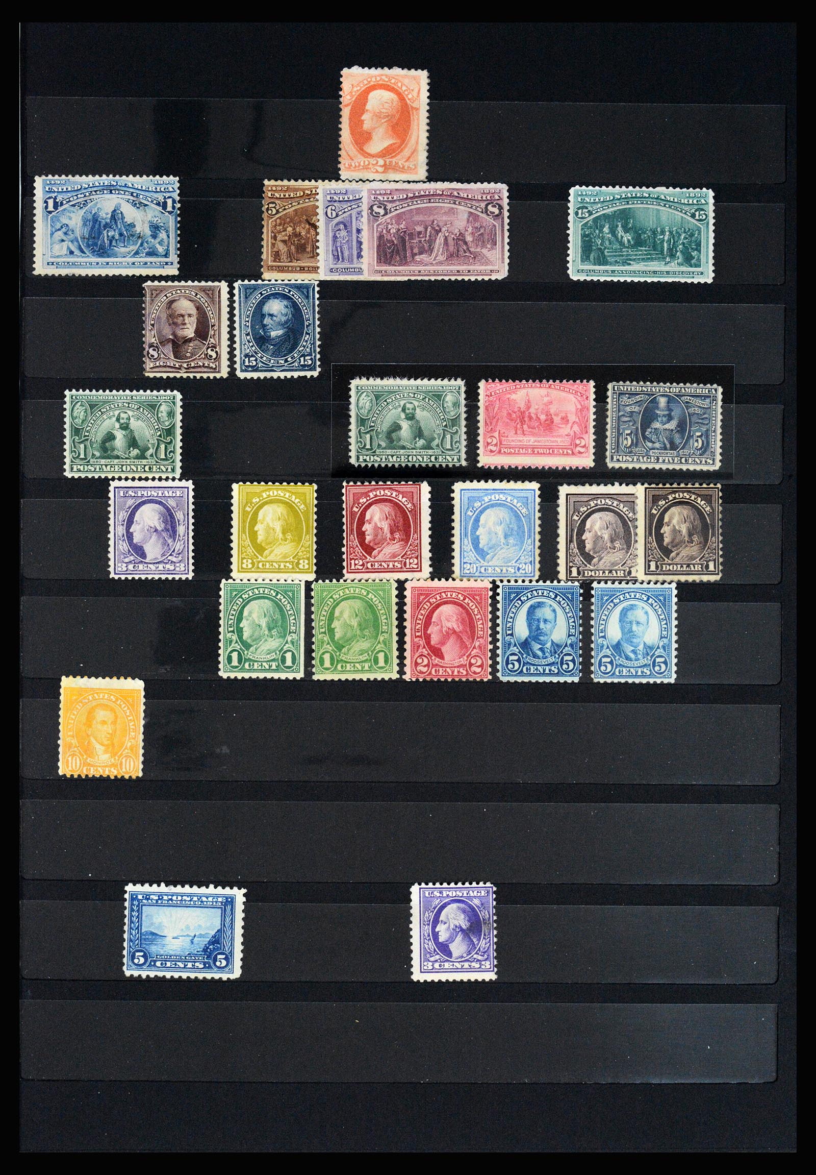 37131 002 - Postzegelverzameling 37131 USA 1851-1990.