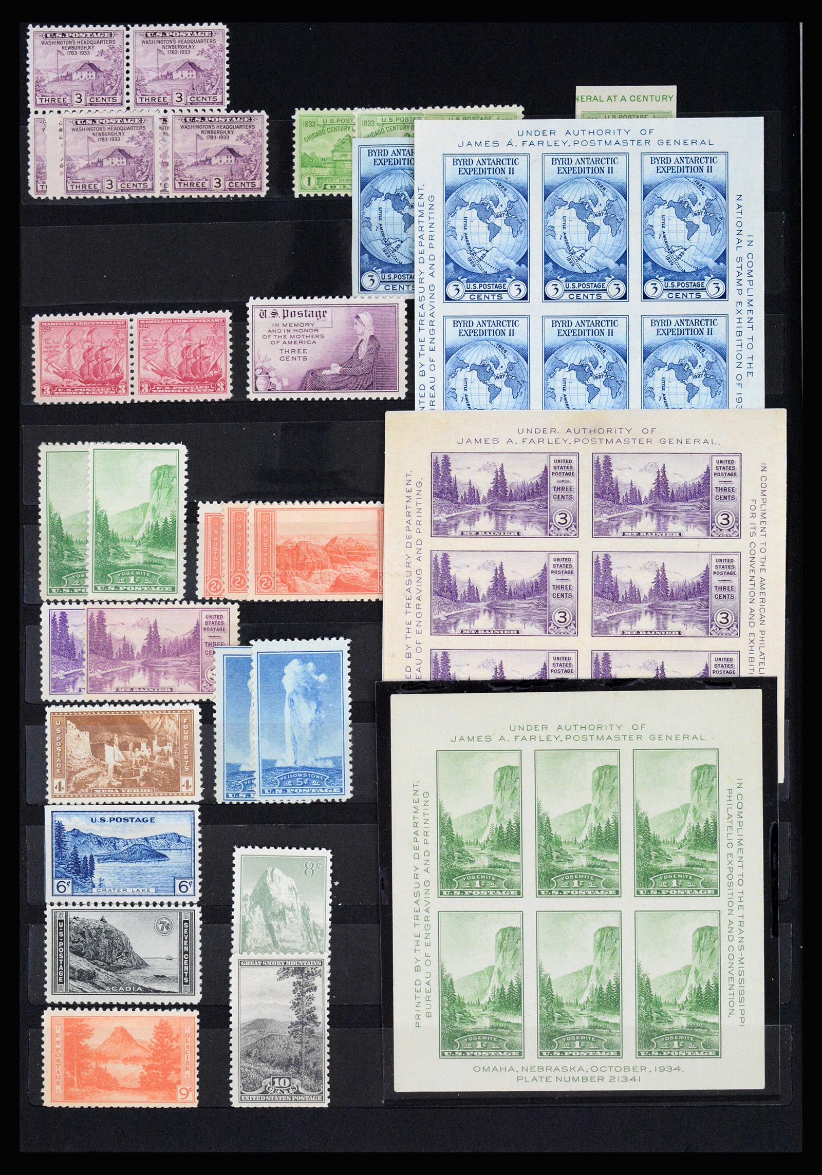 37131 005 - Postzegelverzameling 37131 USA 1851-1990.