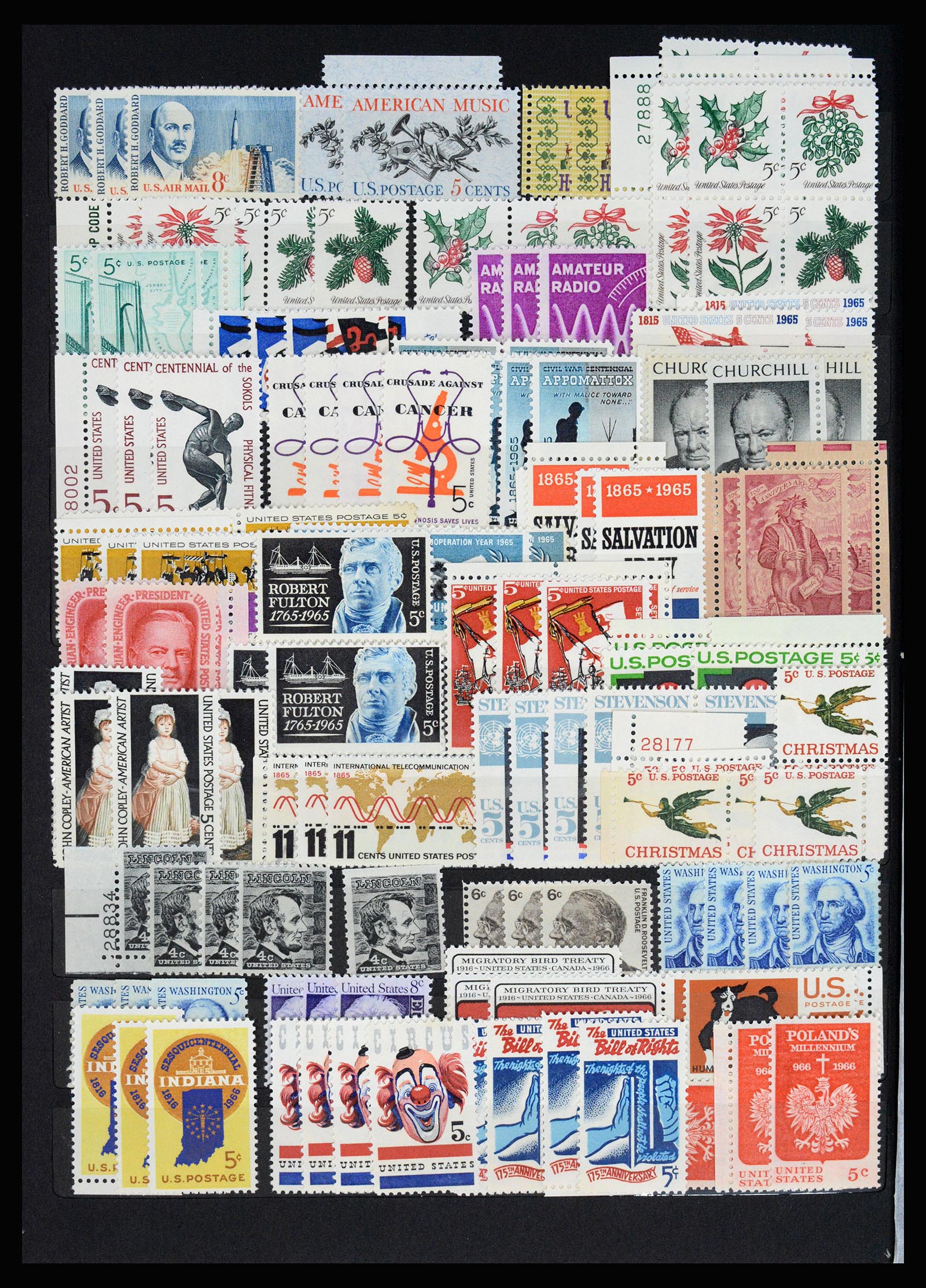 37131 019 - Postzegelverzameling 37131 USA 1851-1990.