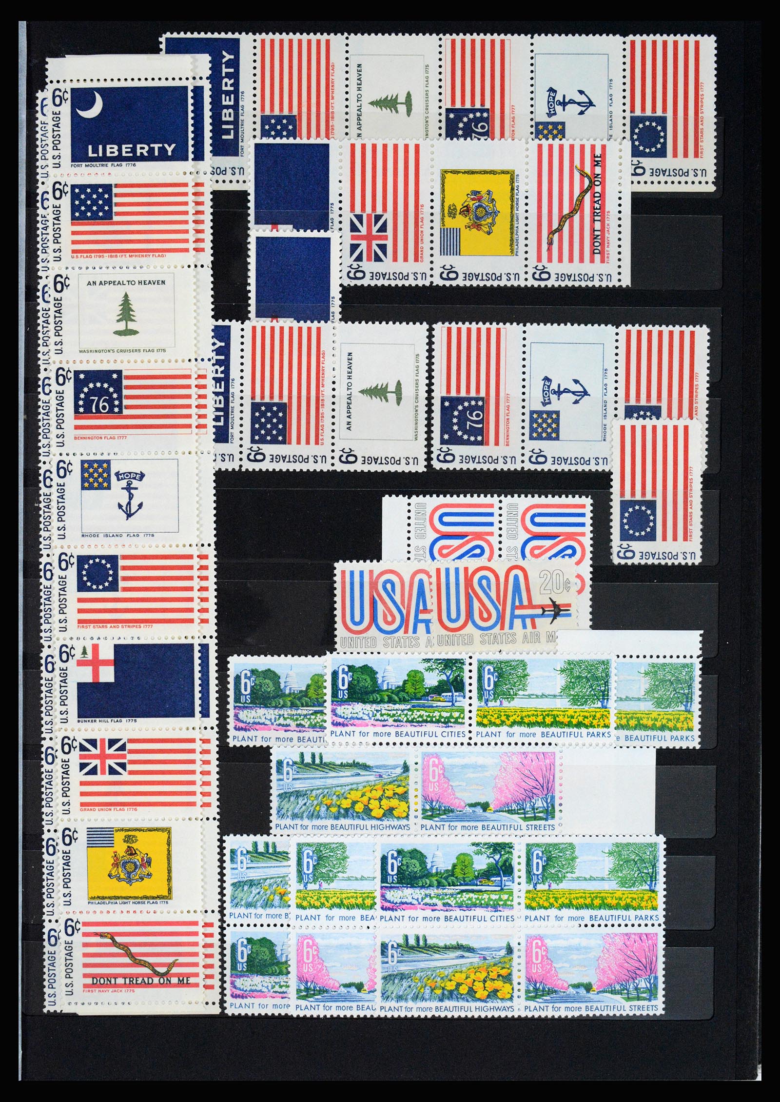 37131 022 - Postzegelverzameling 37131 USA 1851-1990.