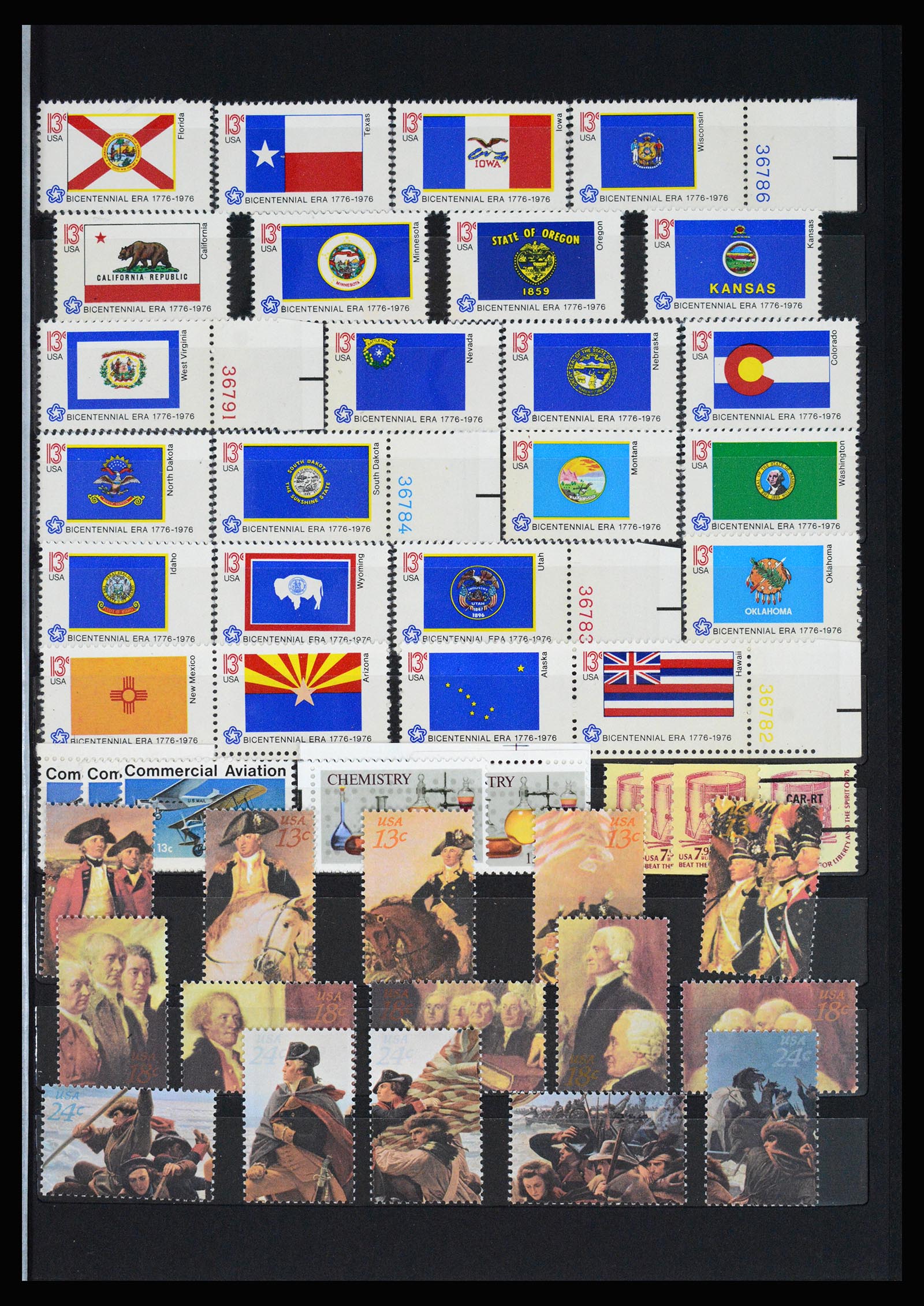 37131 032 - Postzegelverzameling 37131 USA 1851-1990.