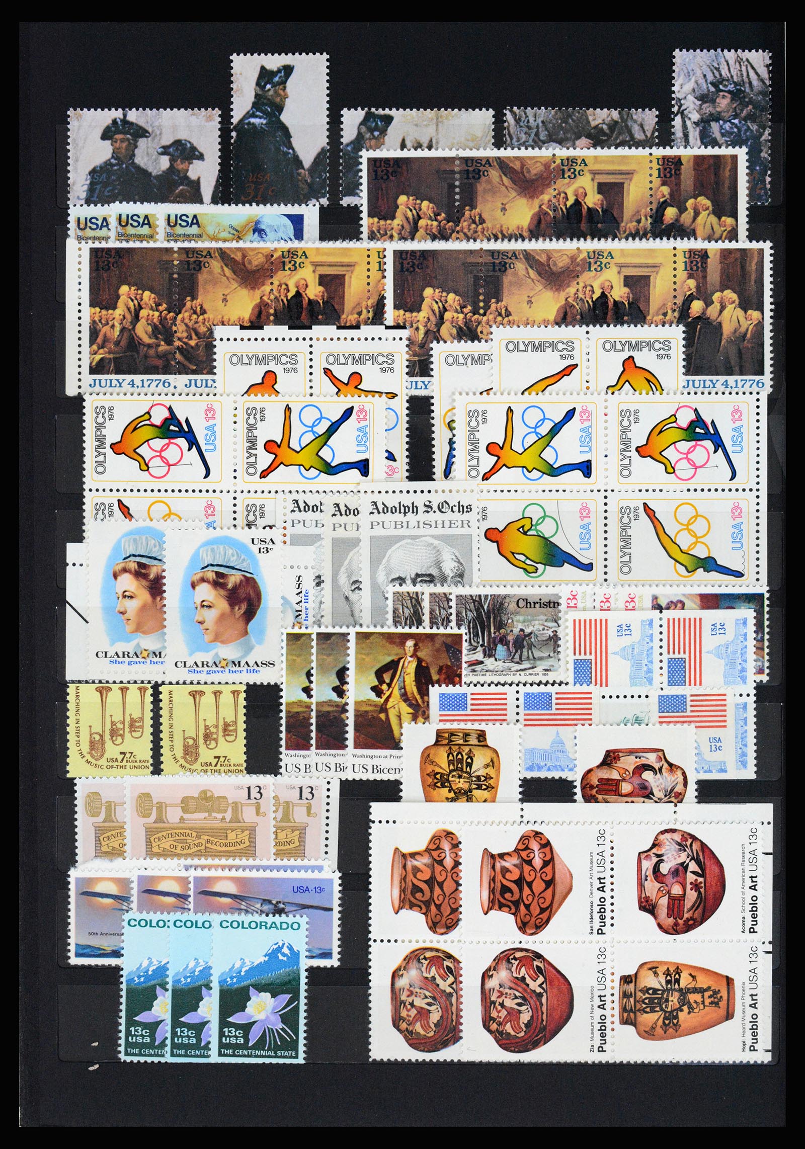 37131 033 - Postzegelverzameling 37131 USA 1851-1990.
