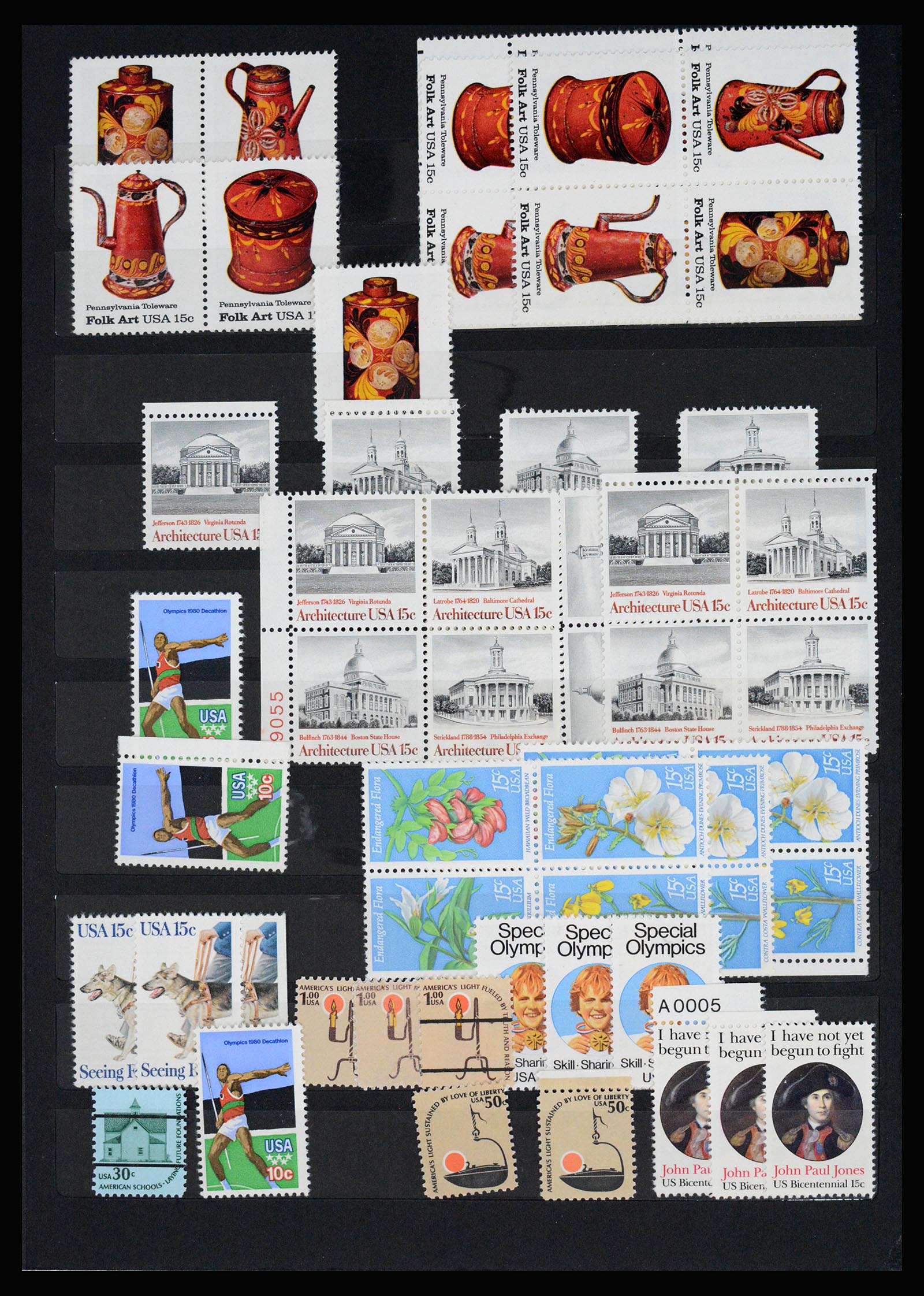 37131 037 - Postzegelverzameling 37131 USA 1851-1990.