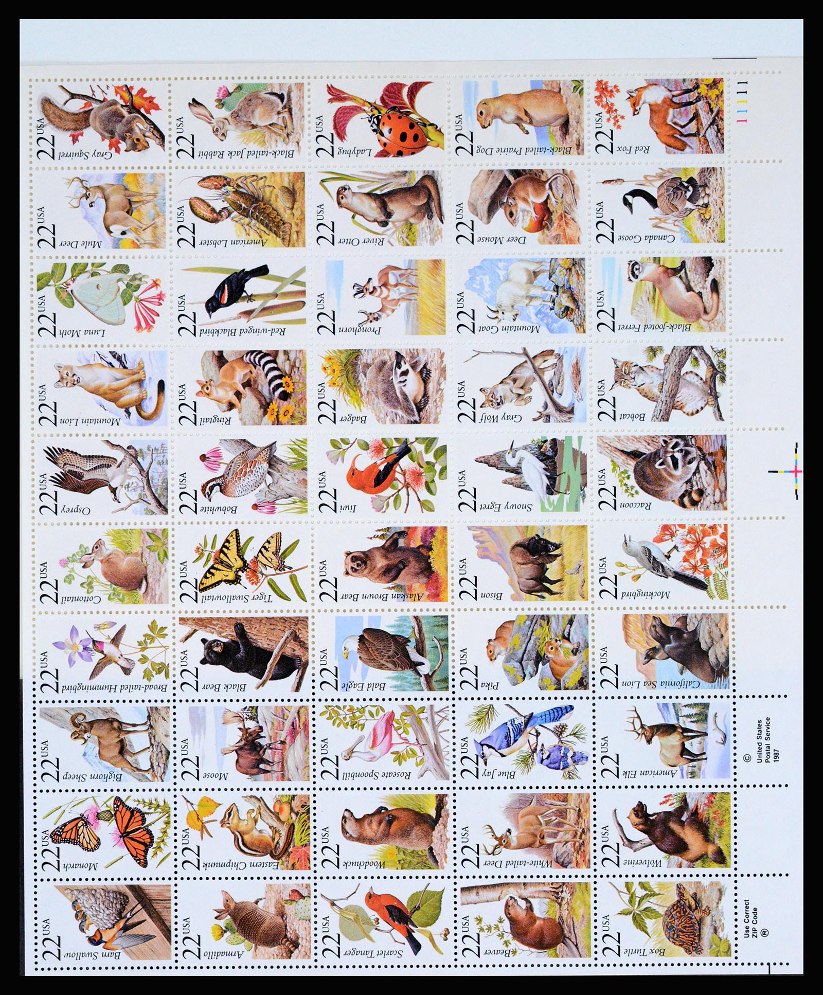 37131 038 - Postzegelverzameling 37131 USA 1851-1990.