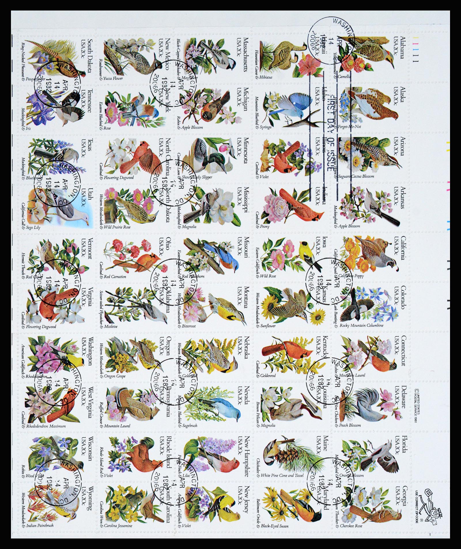 37131 039 - Postzegelverzameling 37131 USA 1851-1990.