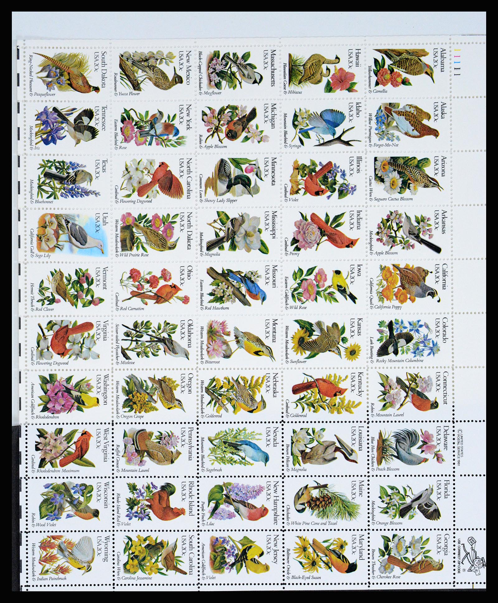 37131 040 - Postzegelverzameling 37131 USA 1851-1990.