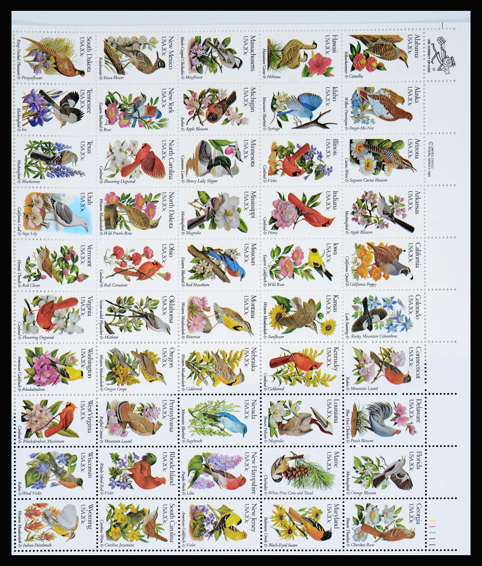 37131 041 - Postzegelverzameling 37131 USA 1851-1990.