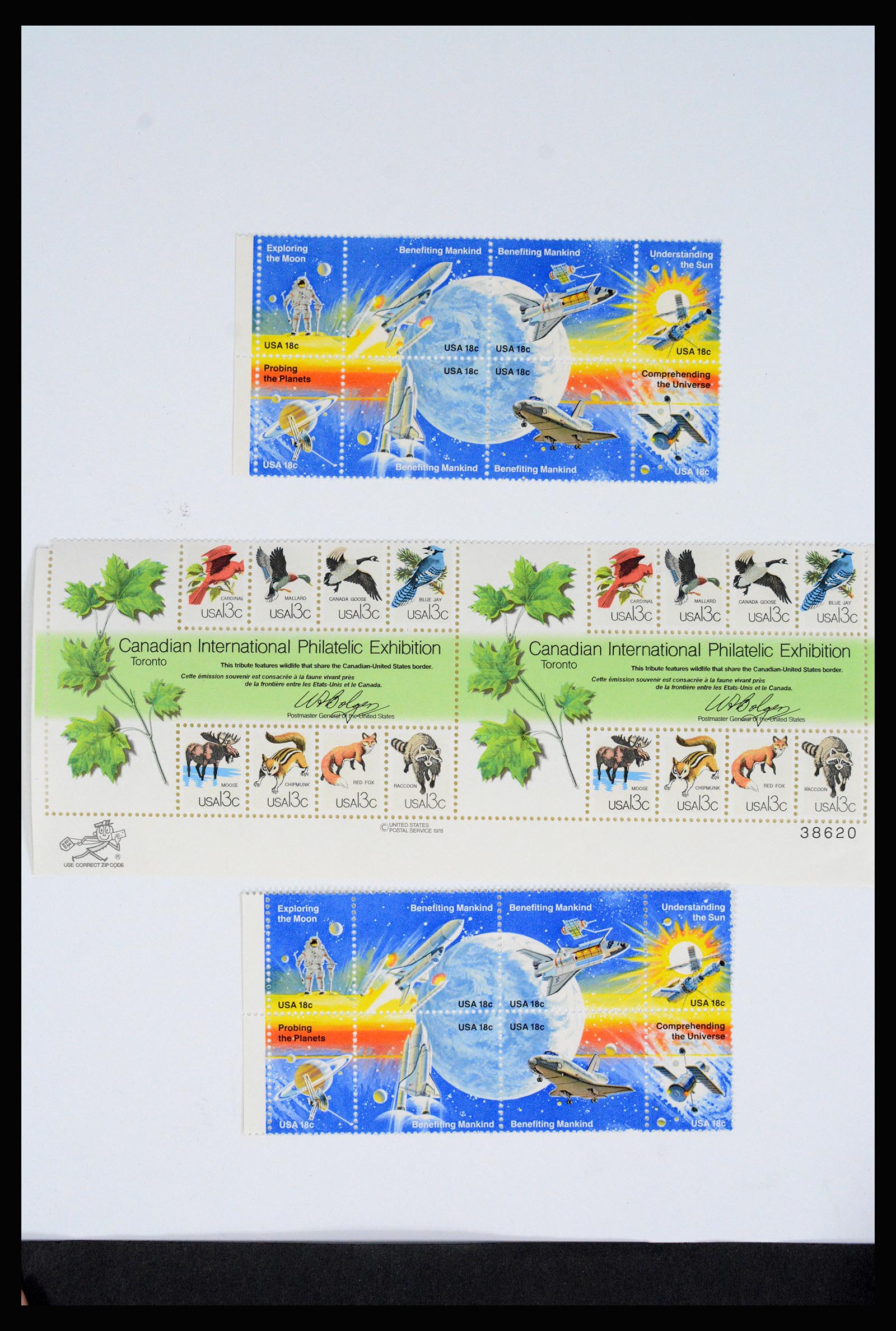 37131 057 - Postzegelverzameling 37131 USA 1851-1990.