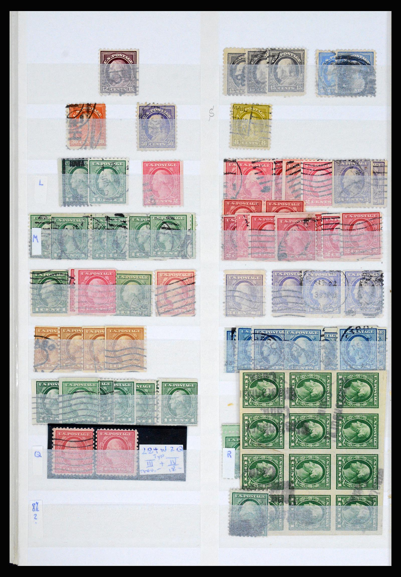 37131 082 - Postzegelverzameling 37131 USA 1851-1990.