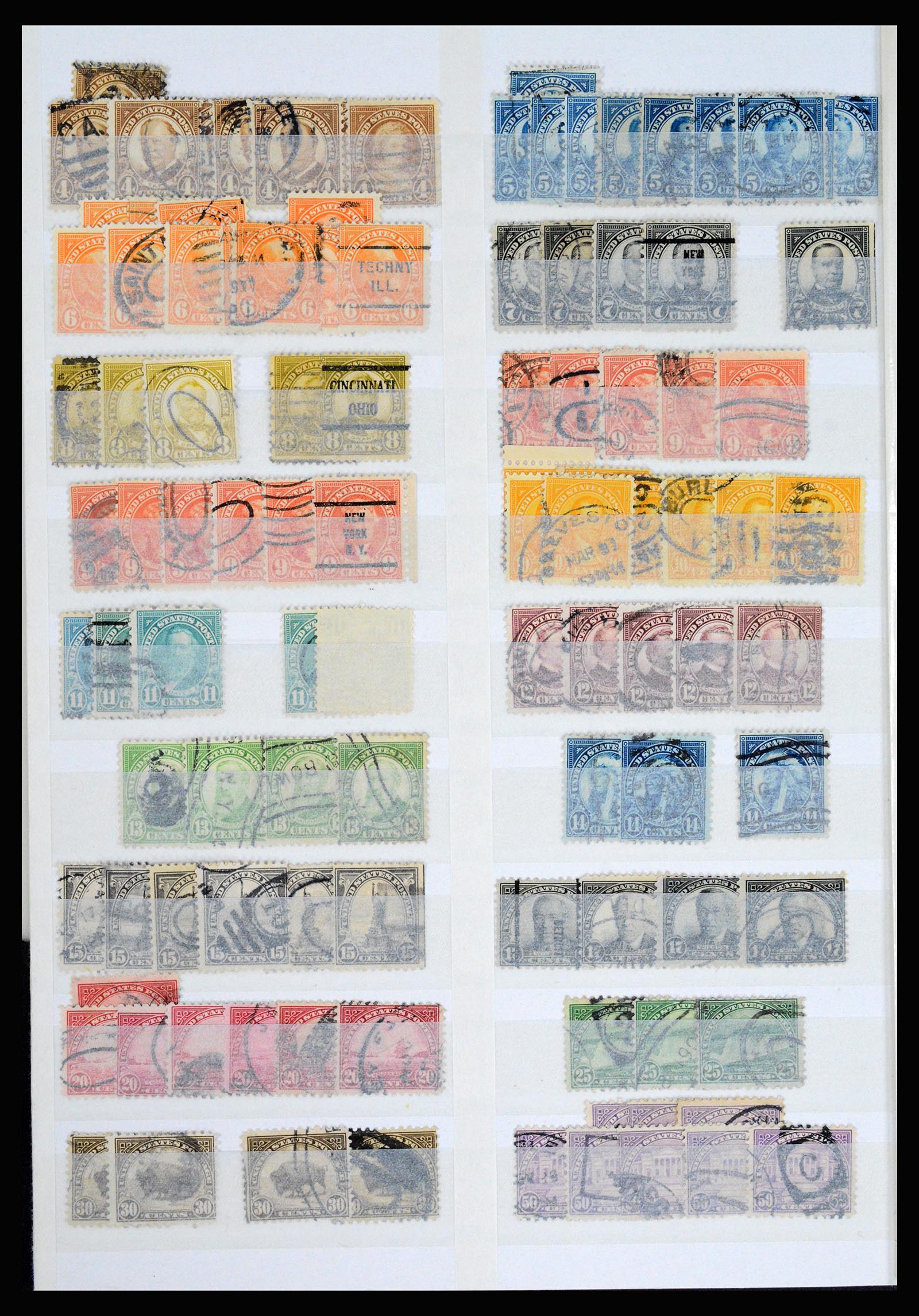 37131 086 - Postzegelverzameling 37131 USA 1851-1990.