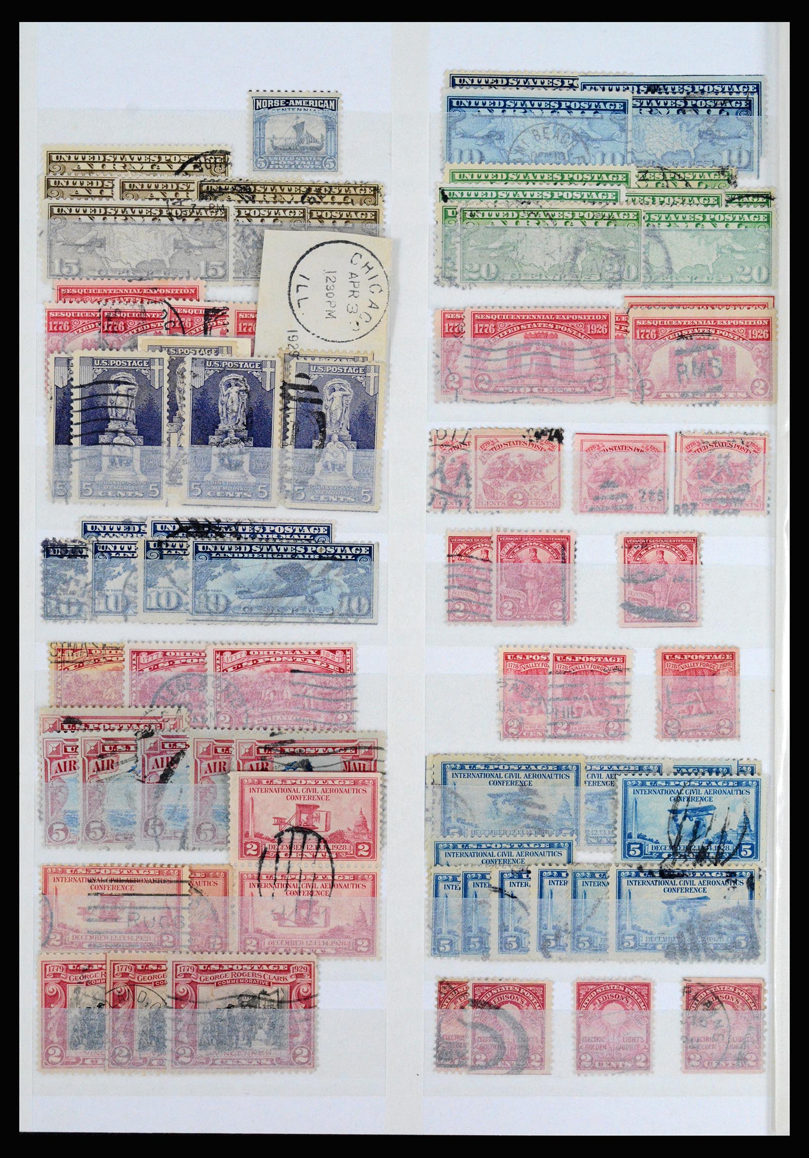 37131 088 - Postzegelverzameling 37131 USA 1851-1990.