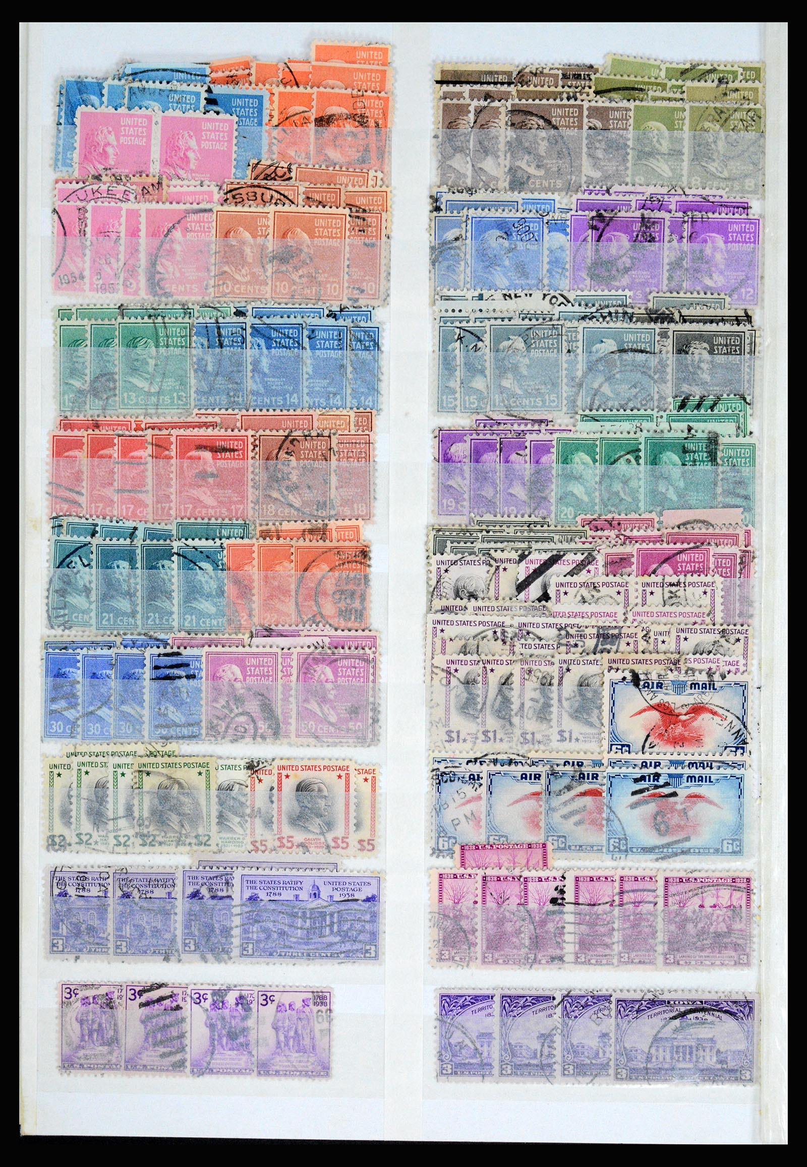 37131 094 - Postzegelverzameling 37131 USA 1851-1990.