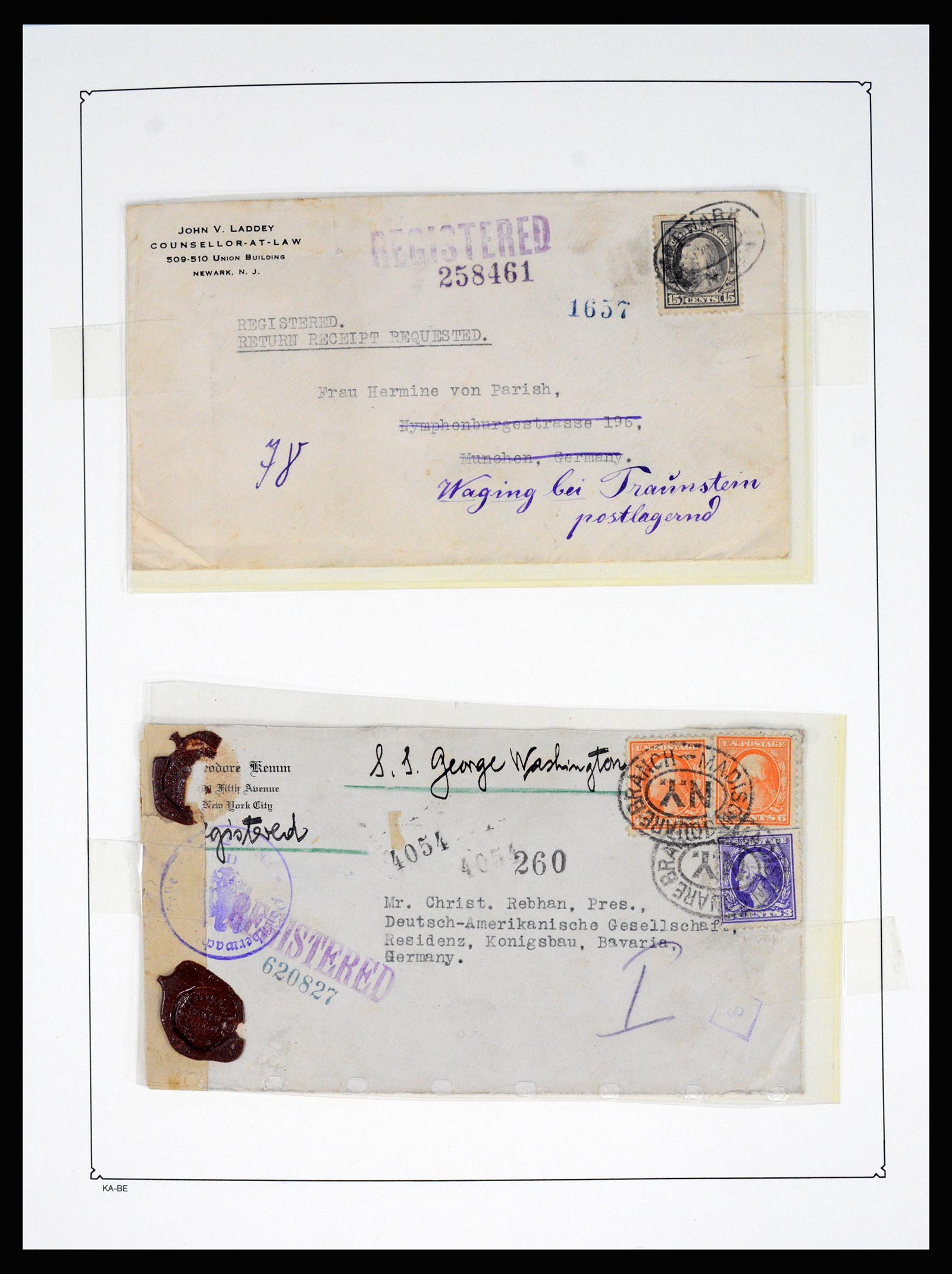 37132 002 - Postzegelverzameling 37132 USA 1851-1990.
