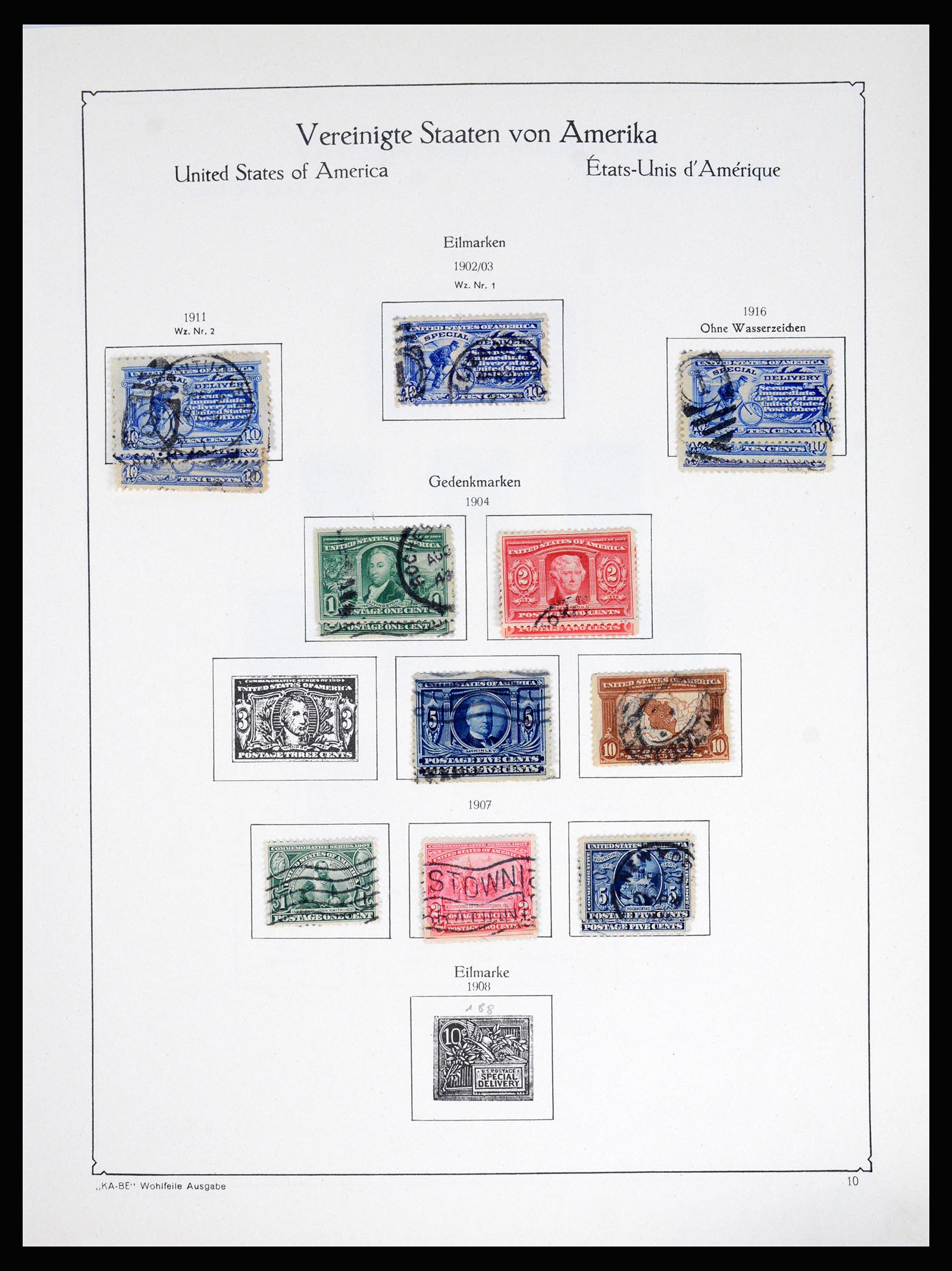 37132 012 - Postzegelverzameling 37132 USA 1851-1990.