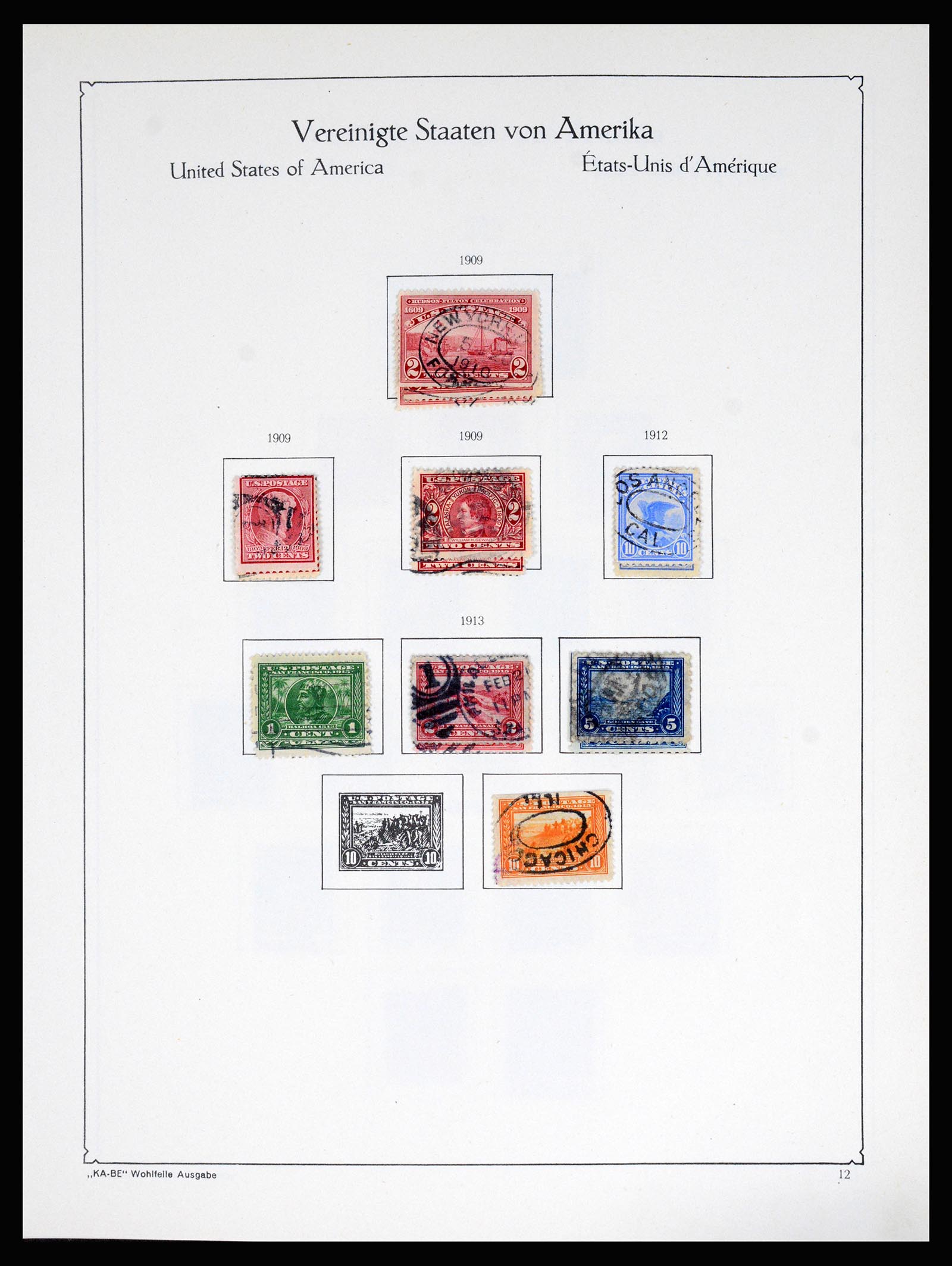 37132 014 - Postzegelverzameling 37132 USA 1851-1990.