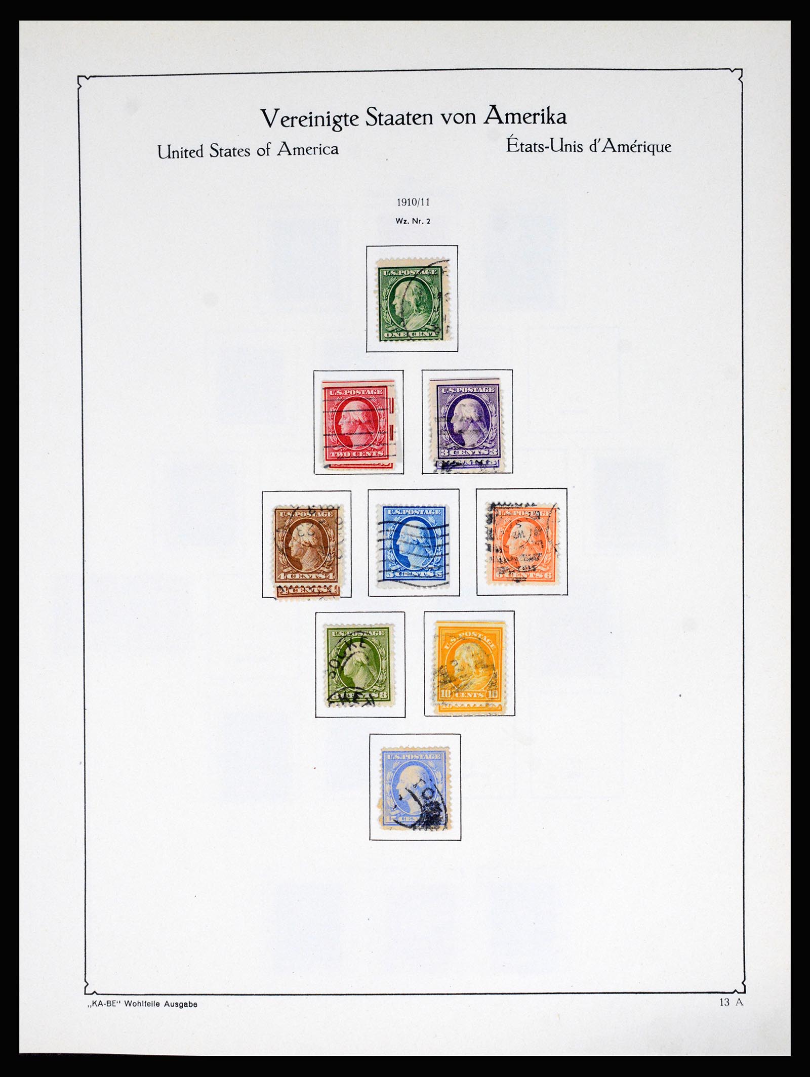37132 016 - Postzegelverzameling 37132 USA 1851-1990.