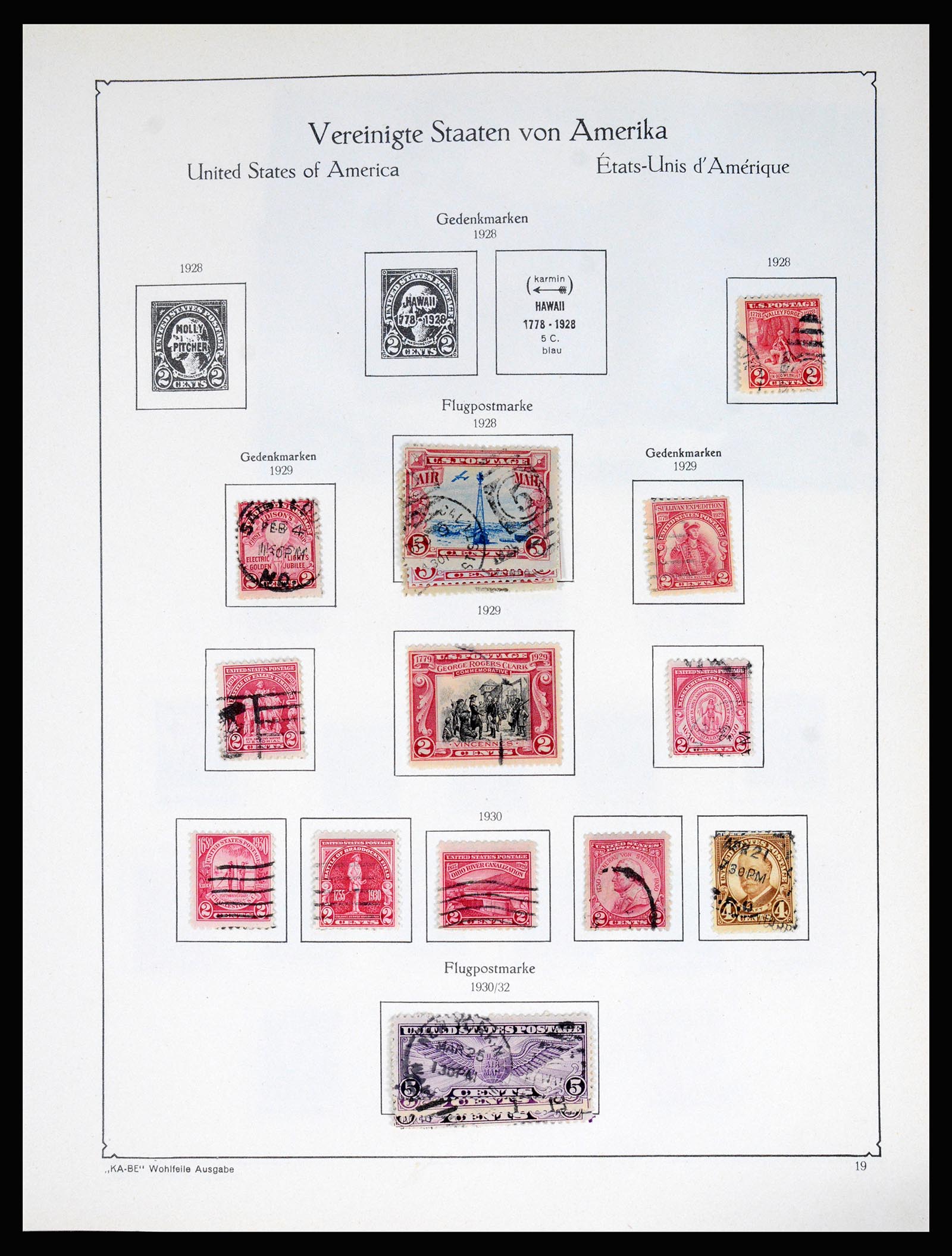 37132 022 - Postzegelverzameling 37132 USA 1851-1990.
